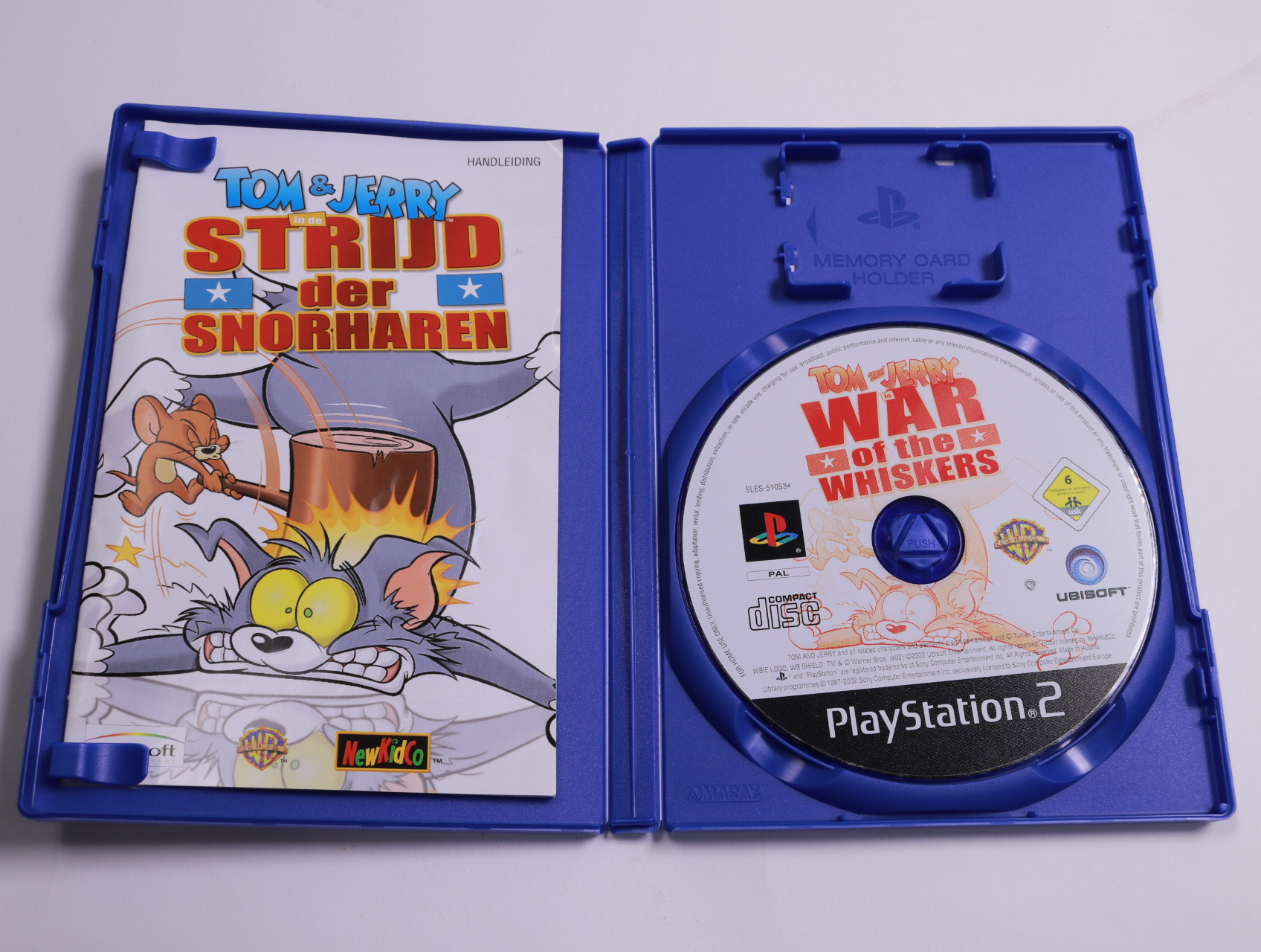 Playstation 2 - Tom and Jerry in War of the Whiskers - VIS Entertainment - productfoto 3