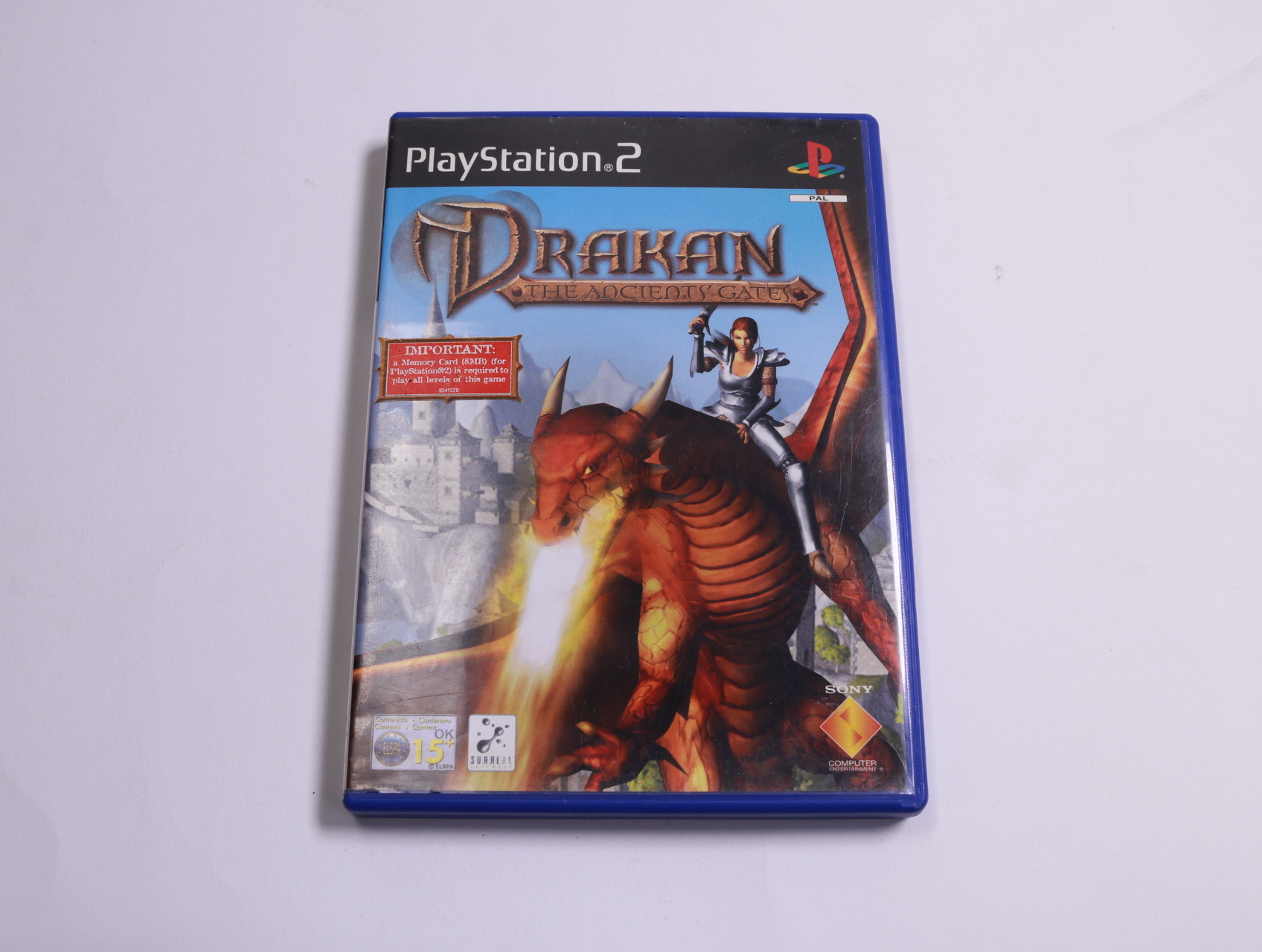 PlayStation 2 - Drakan: The Ancients' Gates  [No Manual]