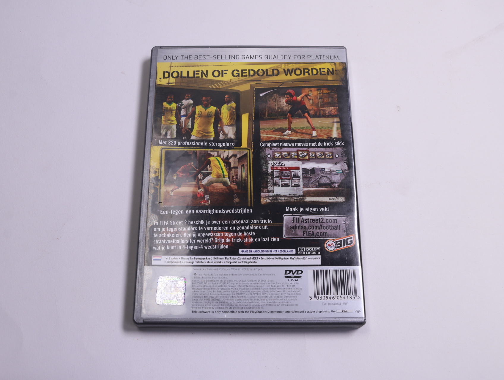 Playstation 2 - Fifa Street 2 [Platinum] - EA Sports - productfoto 2