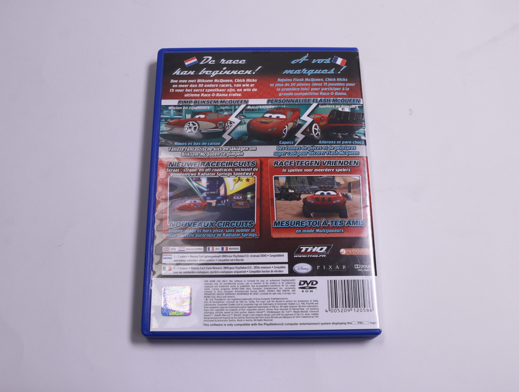 Playstation 2 - Cars Race O Rama - PlayStation - productfoto 2