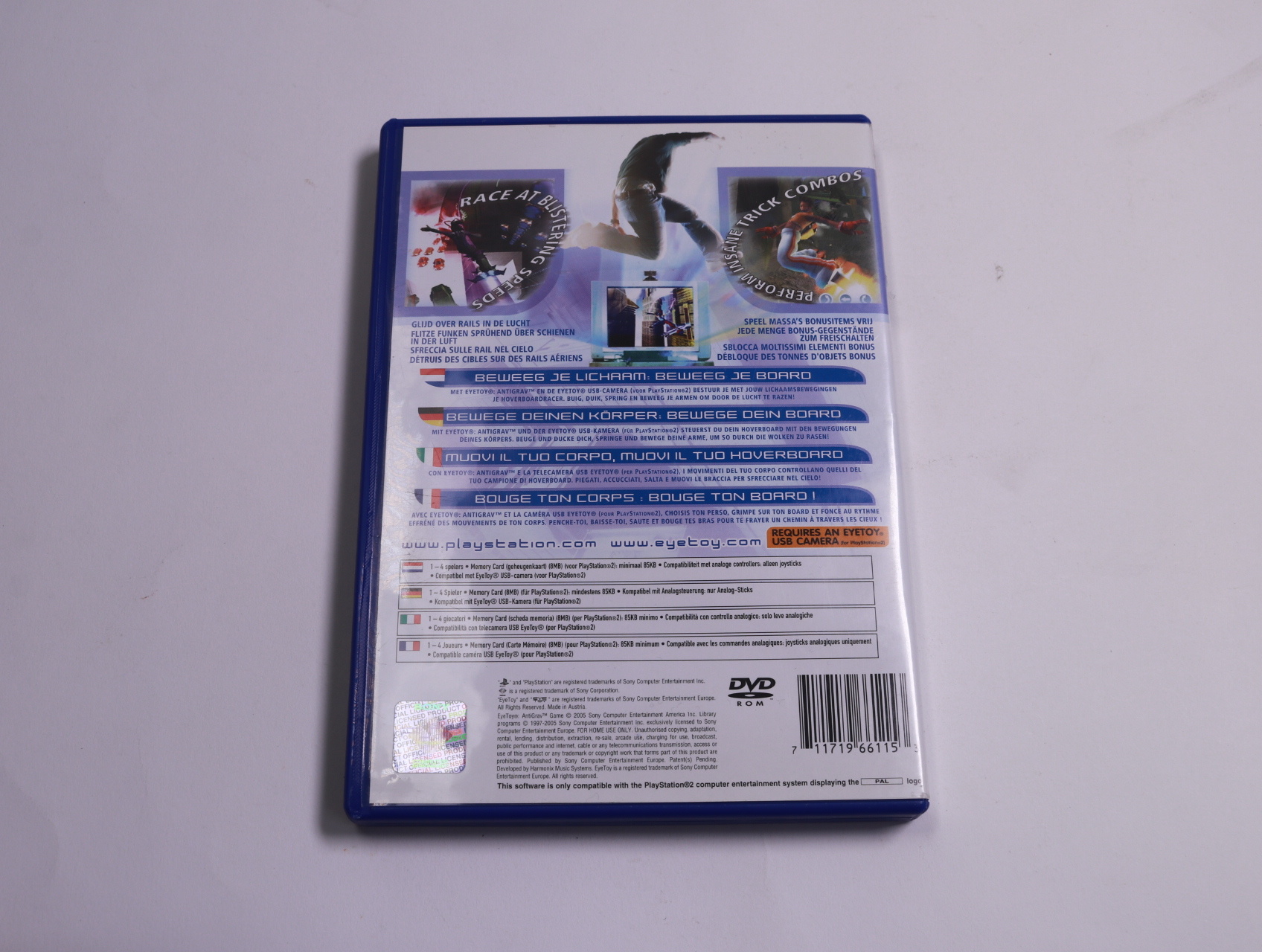 Playstation 2 - EyeToy: AntiGrav - Harmonix - productfoto 2