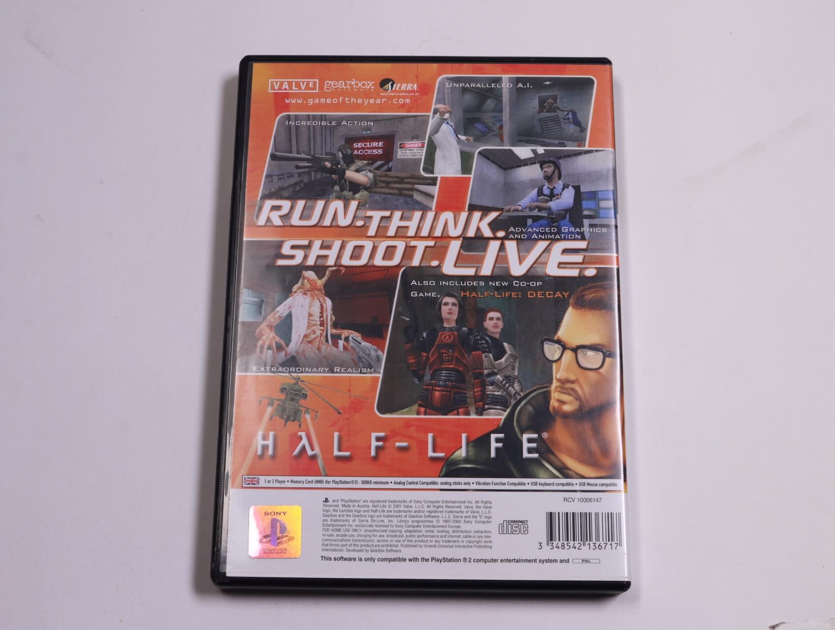 Playstation 2 - Half Life - productfoto 2