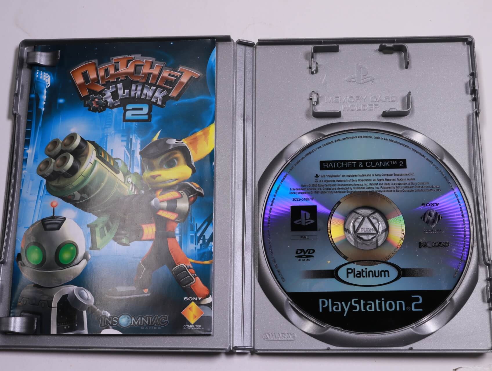 Playstation 2 - Ratchet & Clank: Going Commando [Platinum] - Insomniac Games - productfoto 3