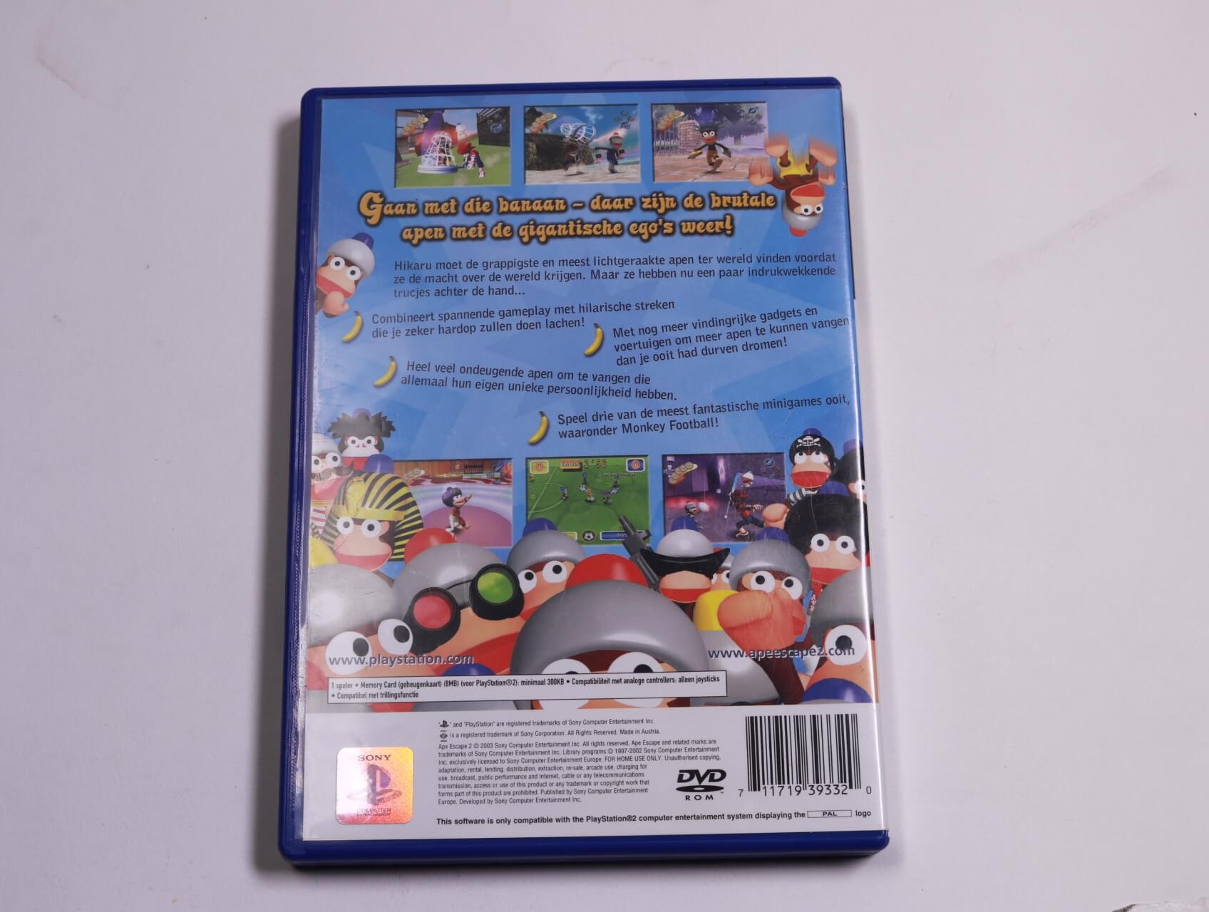 PlayStation 2 - Ape Escape 2 - Sony Computer Entertainment - productfoto 2