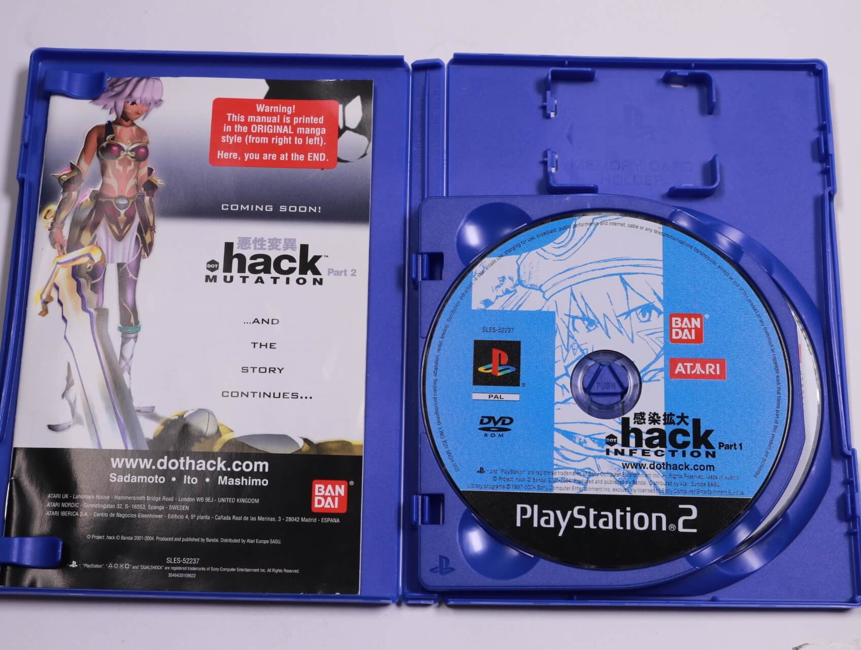 PlayStation 2 - .hack//Infection Part 1 - CyberConnect2 - productfoto 3