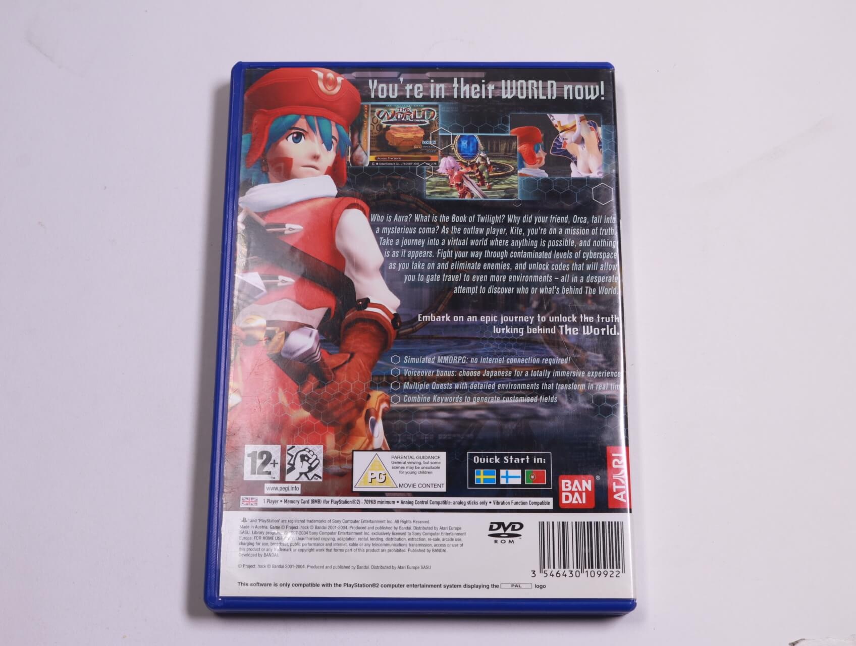 PlayStation 2 - .hack//Infection Part 1 - CyberConnect2 - productfoto 2