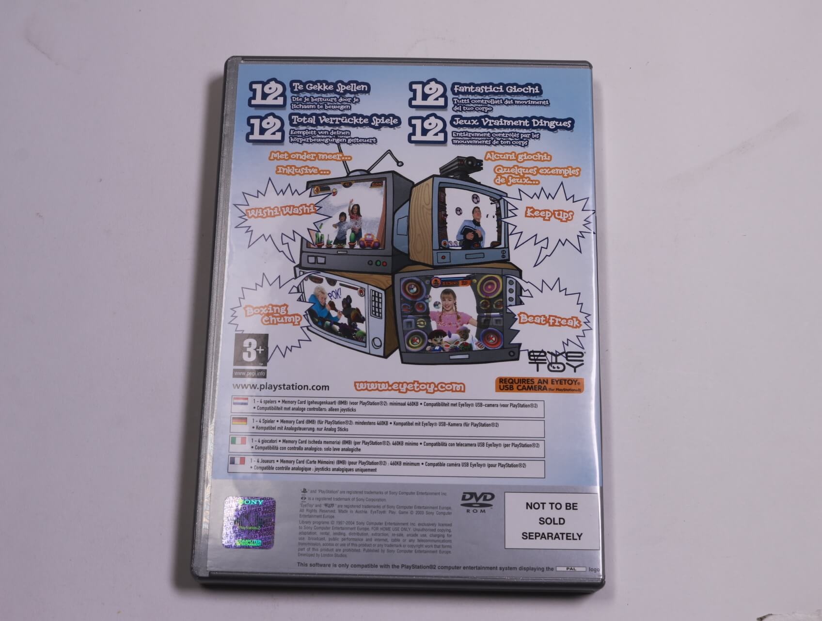 Playstation 2 - EyeToy: Play [Platinum] - Sony Computer Entertainment - productfoto 2
