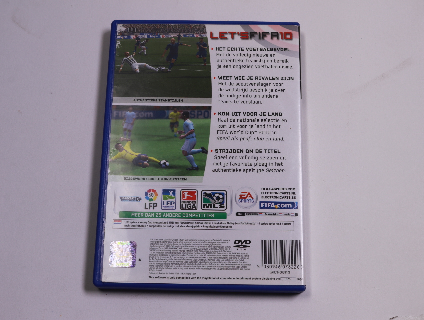 PlayStation 2 - FIFA Soccer 10 - EA Sports - productfoto 2