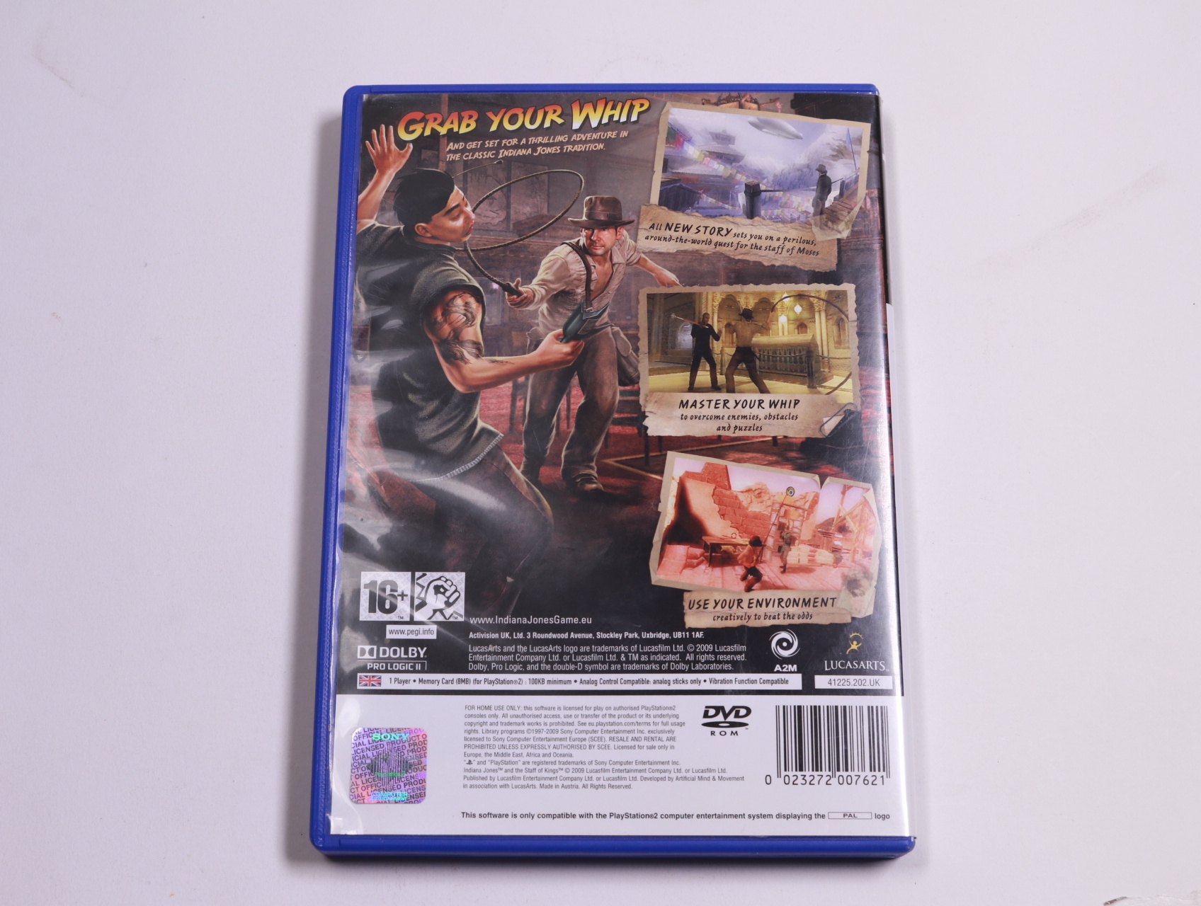 PlayStation 2 - Indiana Jones and the Staff of Kings - LucasArts - productfoto 2