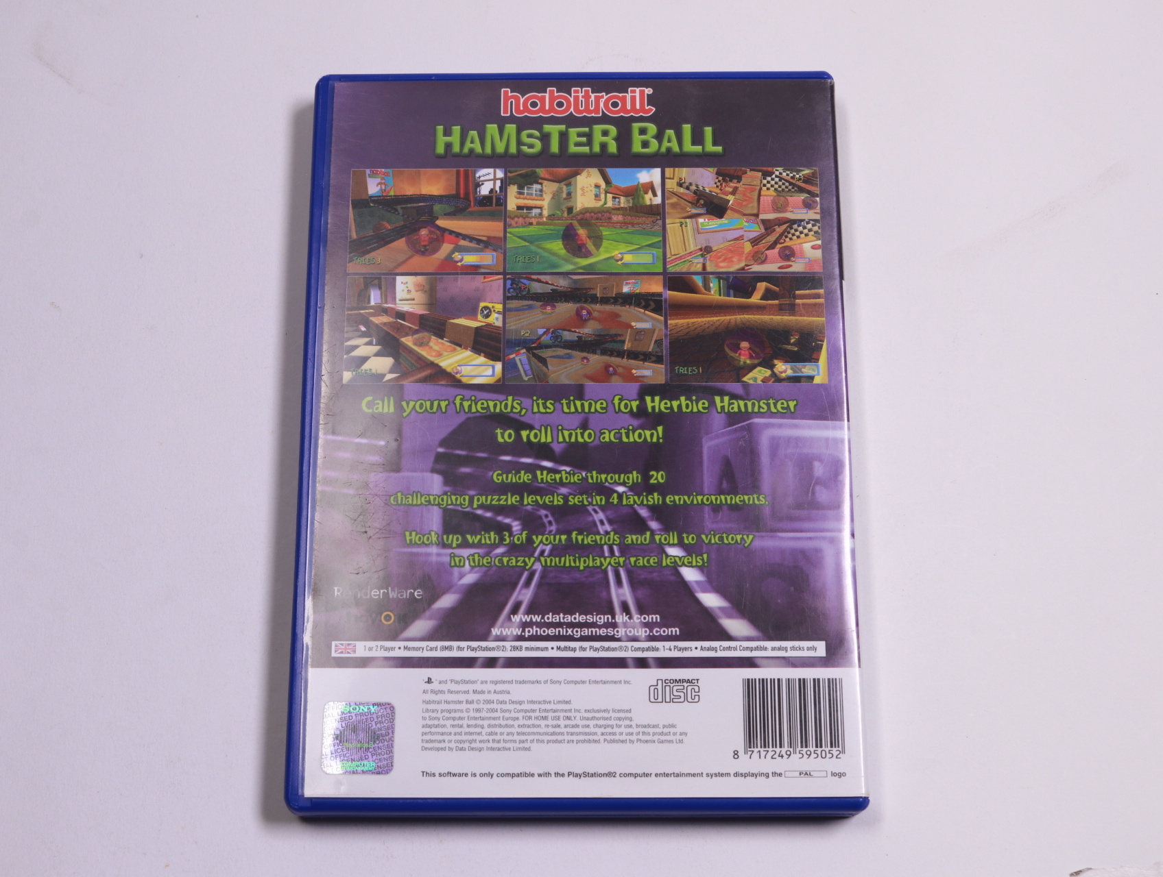 PlayStation 2 - Habitrail Hamster Ball - Sony - productfoto 2