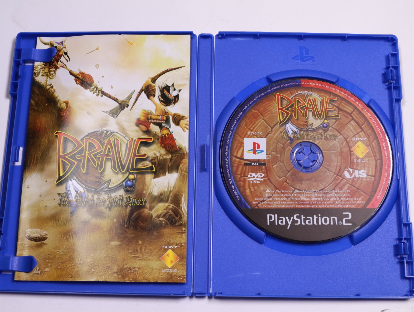 Playstation 2 - Brave: The Search for Spirit Dancer - Sony Computer Entertainment - productfoto 3