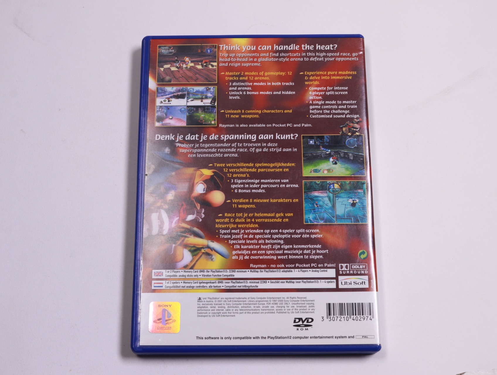 Playstation 2 - Rayman Arena - Ubisoft - productfoto 3