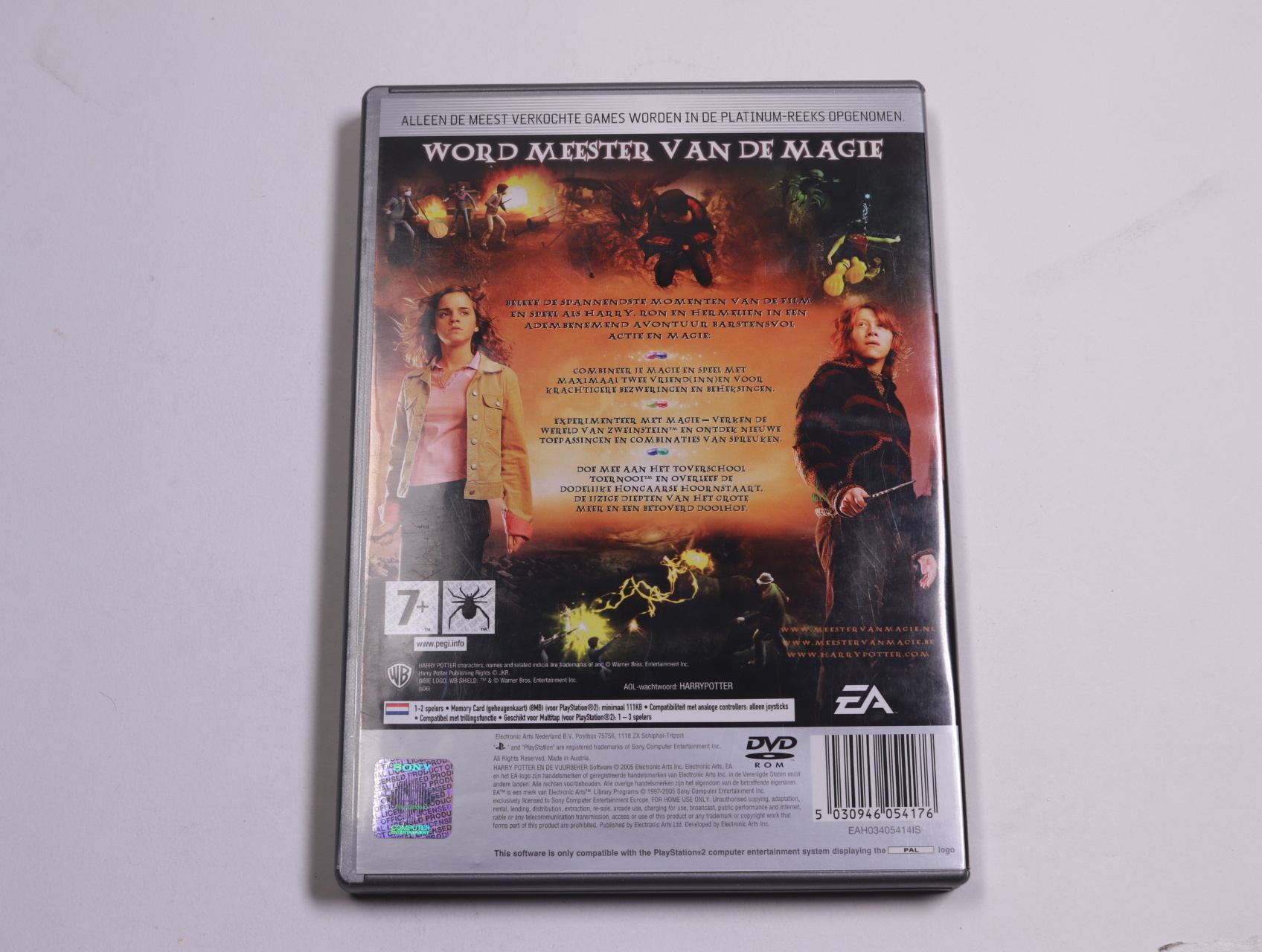 Playstation 2 - HarryPotter En De Vuurbreker [Platinum] - productfoto 2