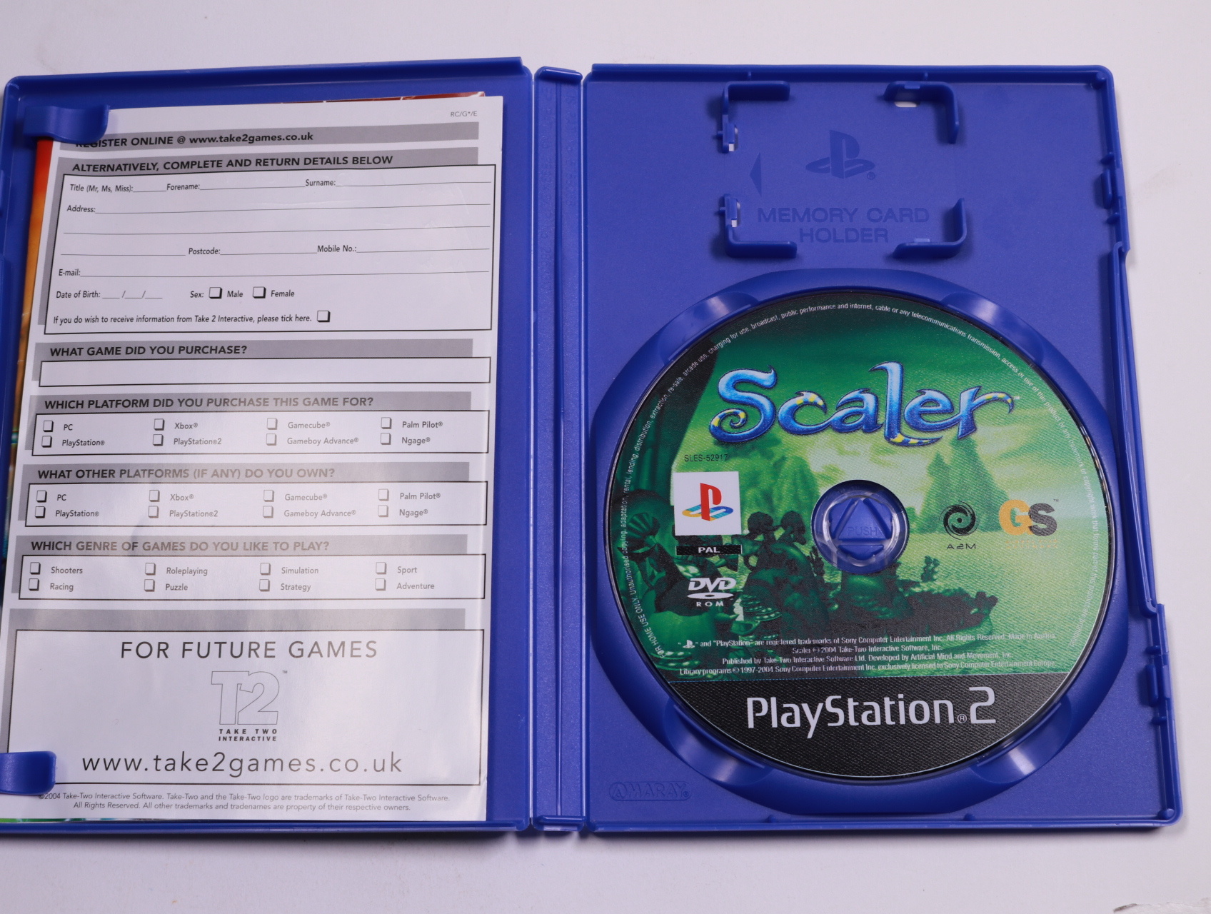 PlayStation 2 - Scaler - Artificial Mind & Movement - productfoto 3