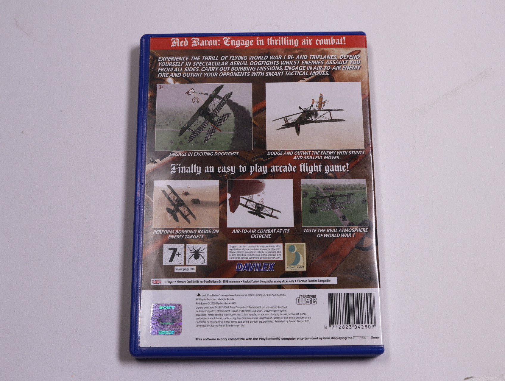 PlayStation 2 - Red Baron [Greatest Hits] - Sierra Entertainment - productfoto 2