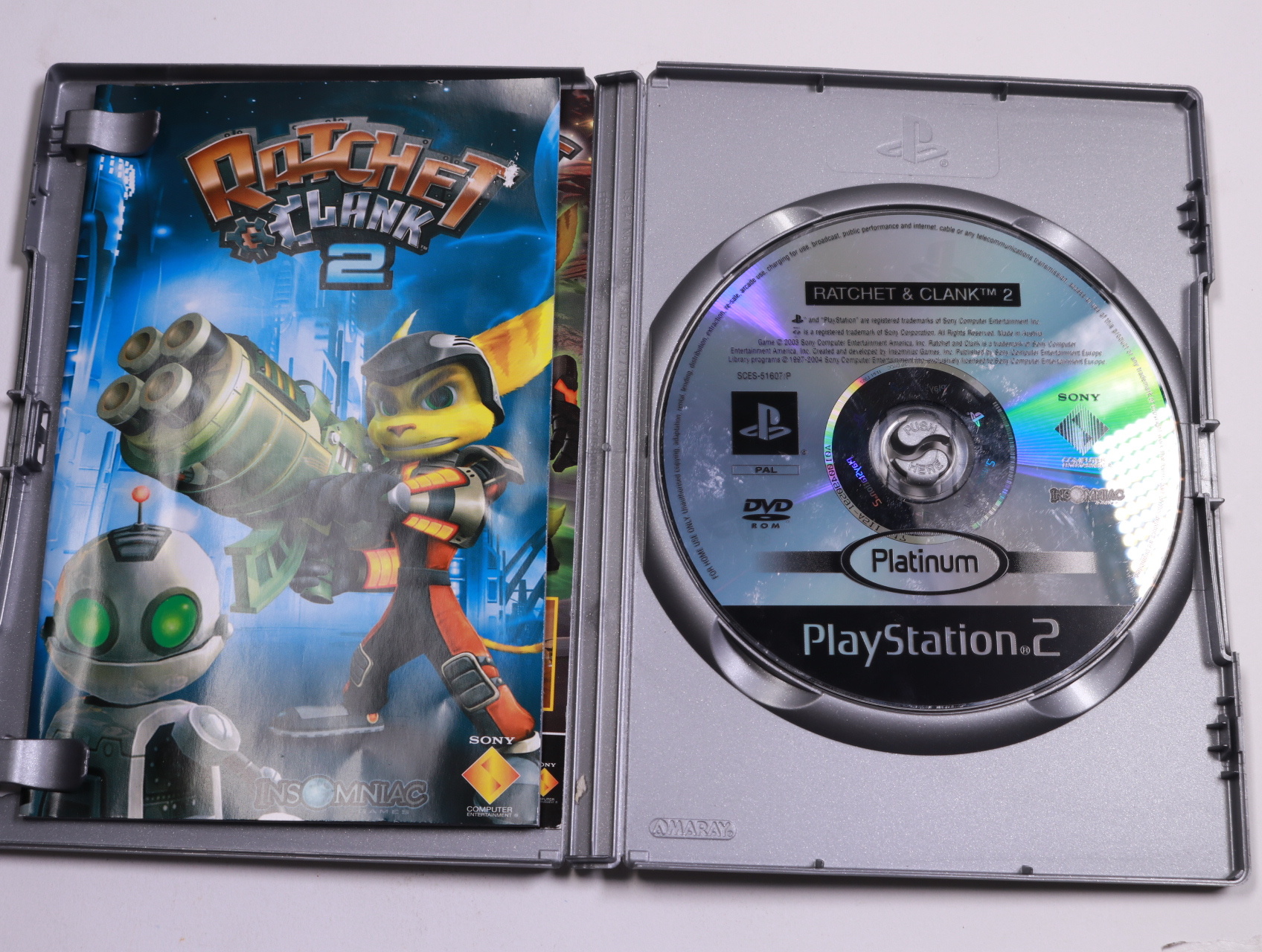 Playstation 2 - Ratchet & Clank 2 [Platinum] - PlayStation - productfoto 3