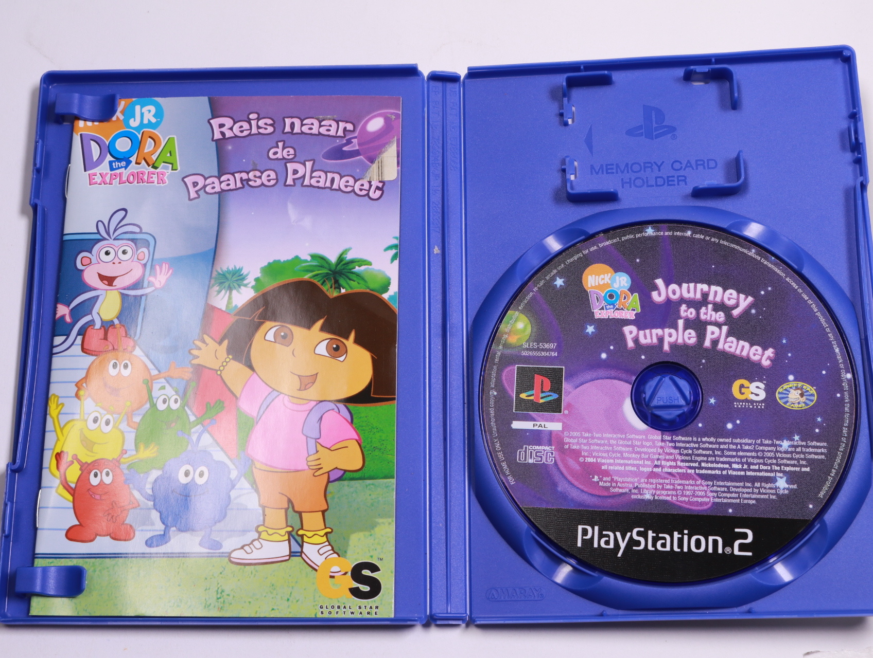 Playstation 2 - Dora the Explorer: Journey to the Purple Planet - Take-Two Interactive - productfoto 3