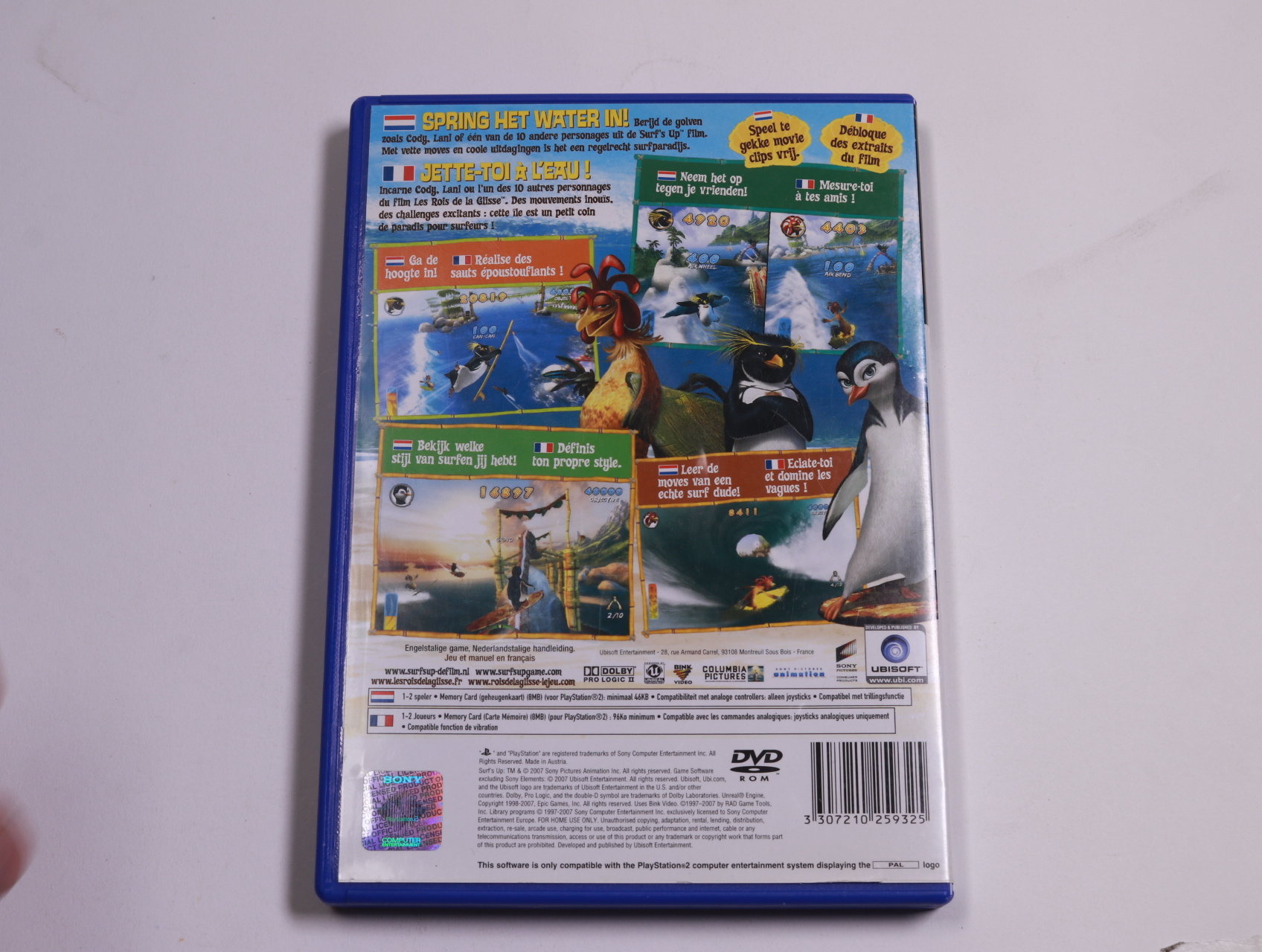 PlayStation 2 - Surf's Up - Ubisoft Montreal - productfoto 2