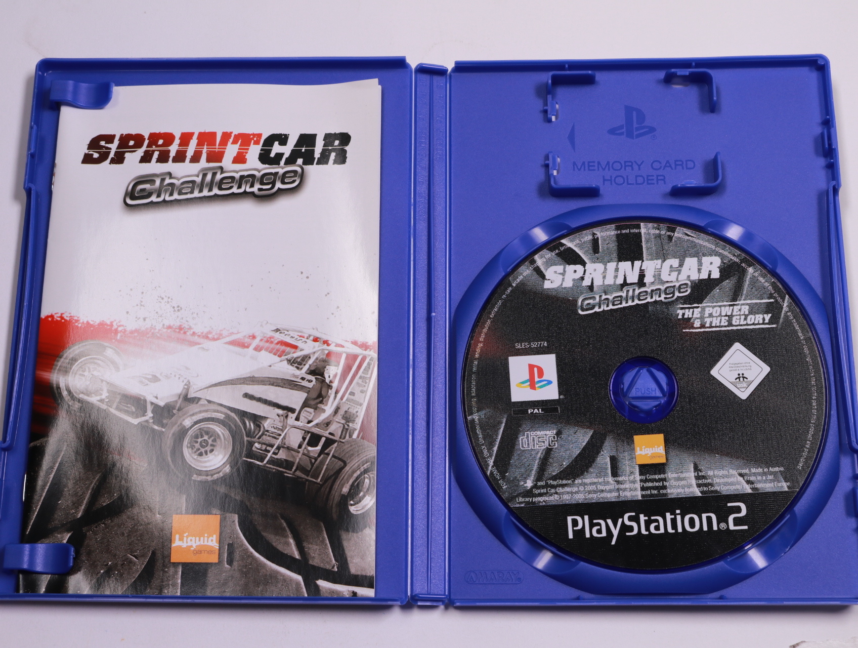 PlayStation 2 - Sprint Cars: Road to Knoxville - Ratbag Games - productfoto 3