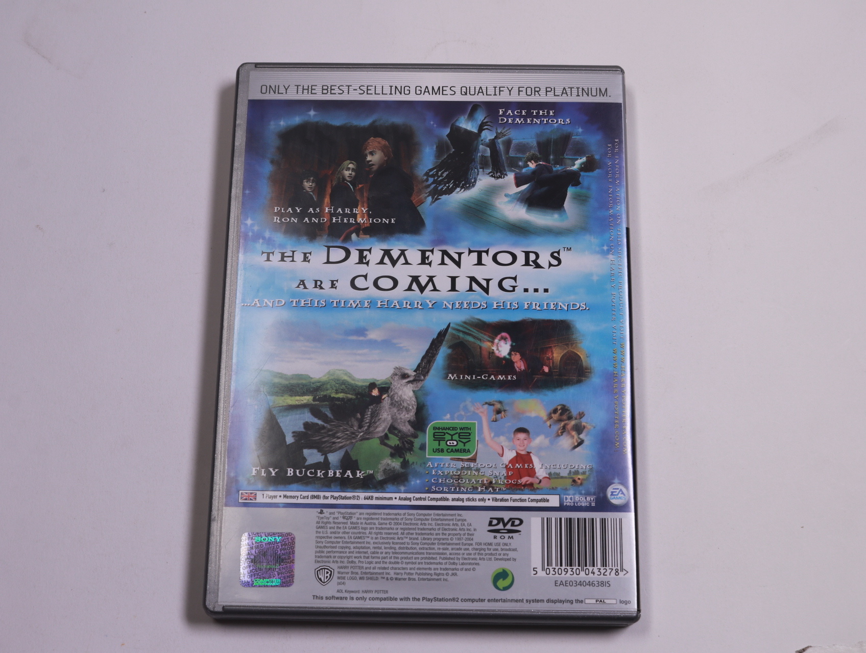 Playstation 2 - Harry Potter and the Prisoner of Azkaban [Platinum] - PlayStation - productfoto 2
