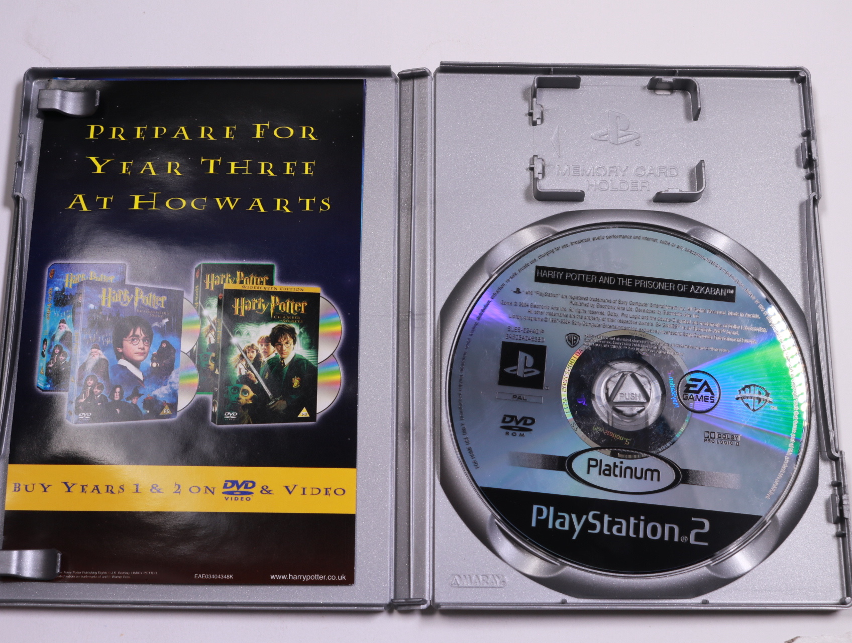 Playstation 2 - Harry Potter and the Prisoner of Azkaban [Platinum] - PlayStation - productfoto 3