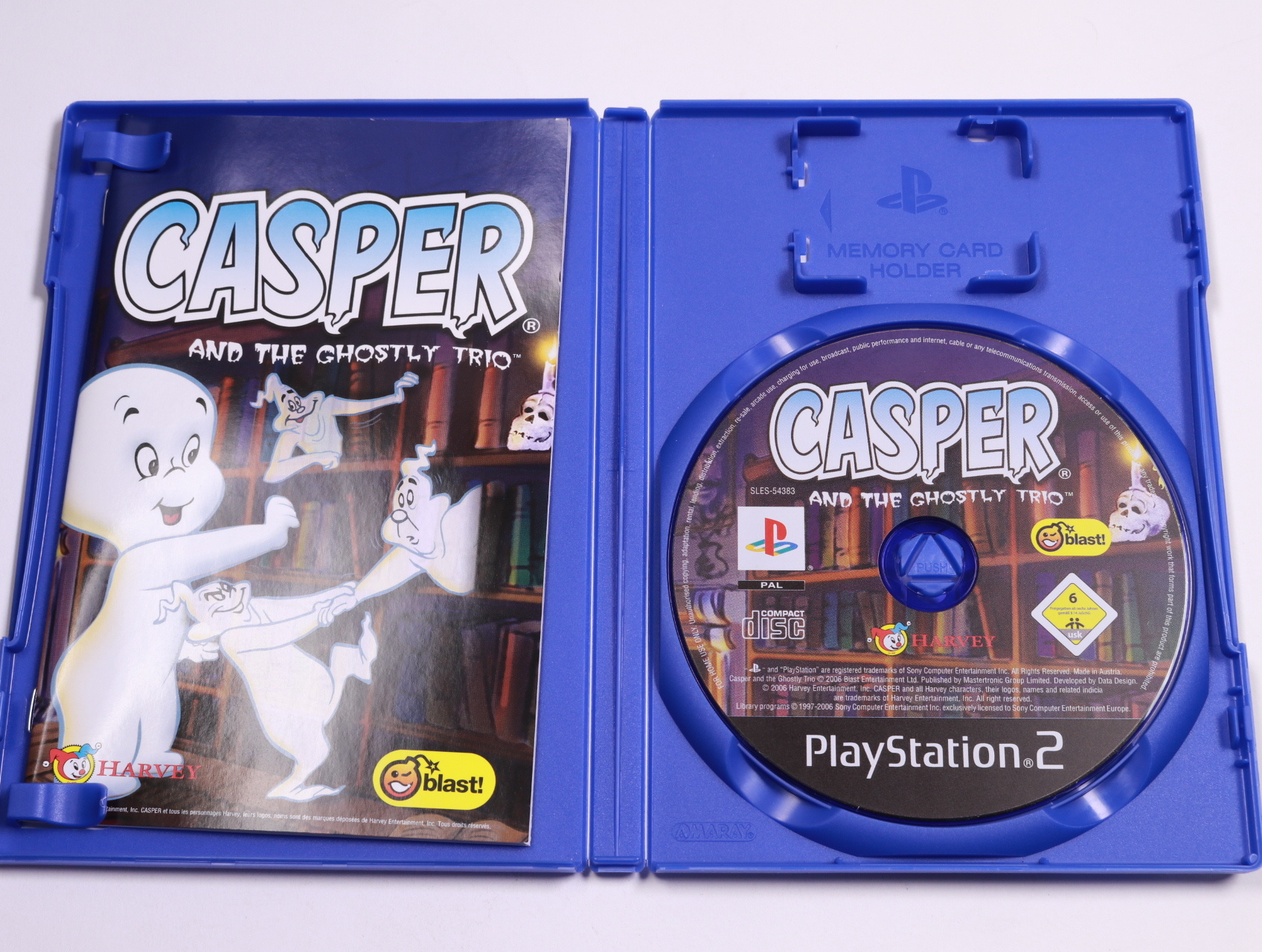 PlayStation 2 - Casper and the Ghostly Trio - Data Design Interactive - productfoto 3