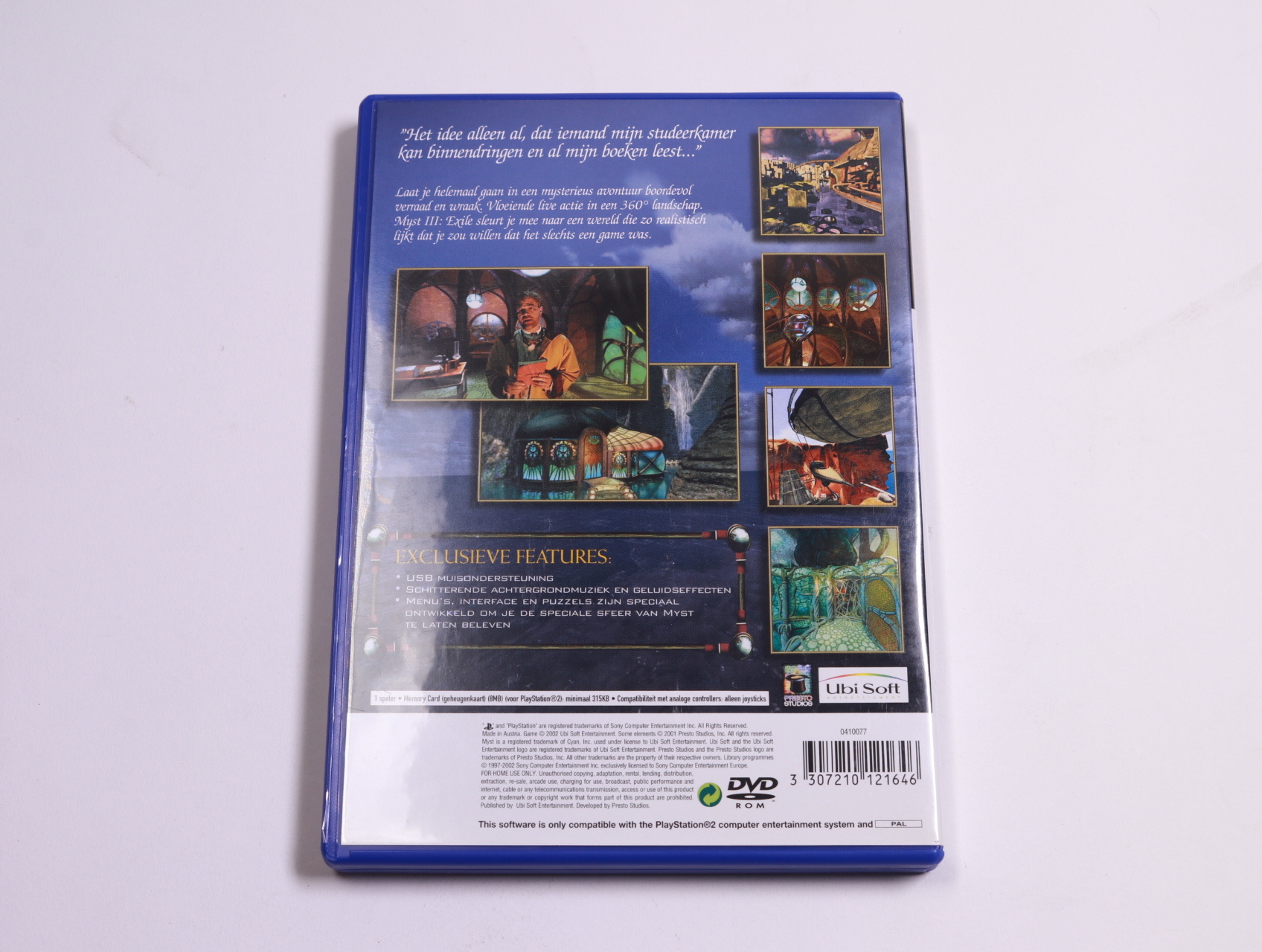 PlayStation 2 - Myst III: Exile - Presto Studios - productfoto 2