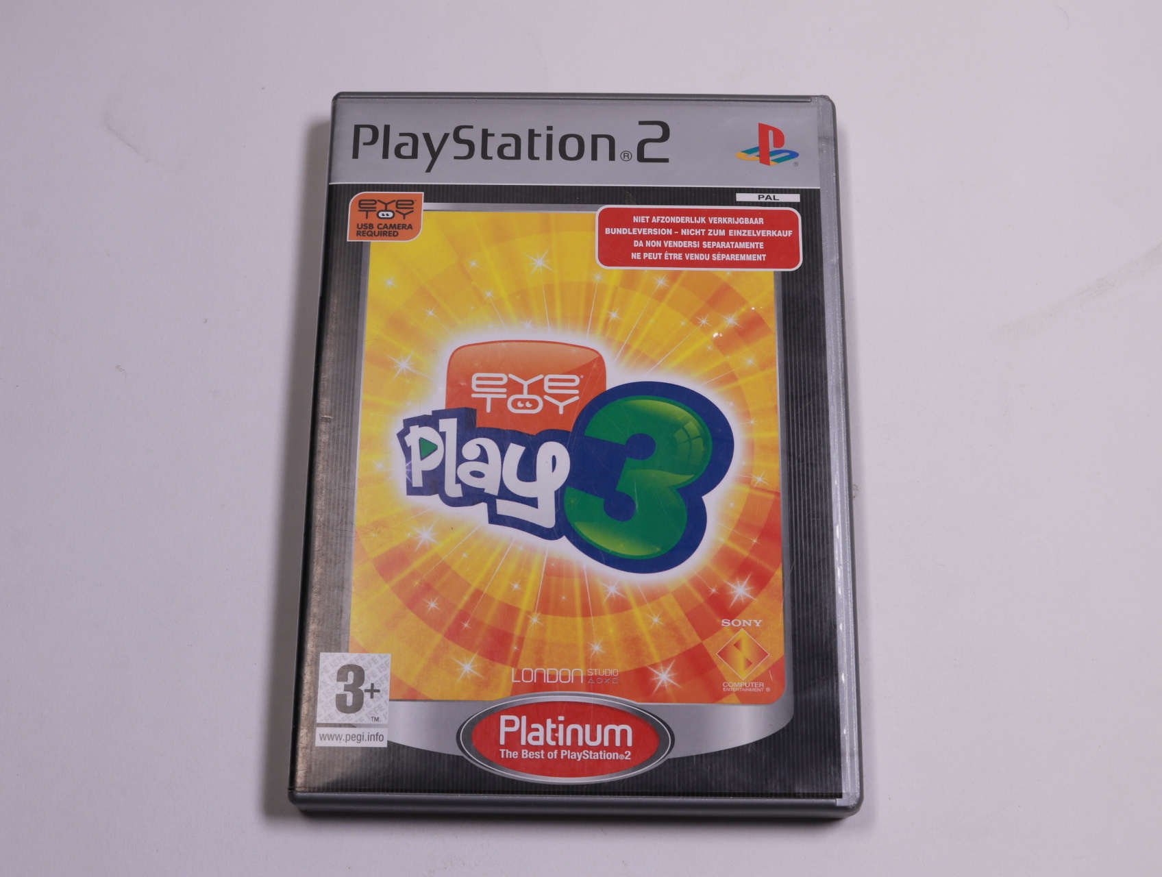 Playstation 2 - EyeToy: Play 3 [Platinum]