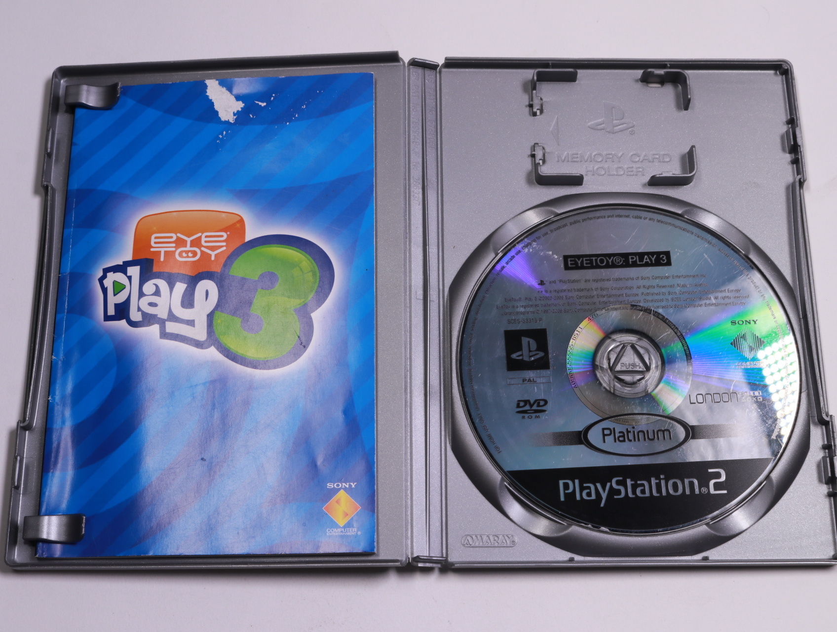 Playstation 2 - EyeToy: Play 3 [Platinum] - Sony Computer Entertainment - productfoto 3