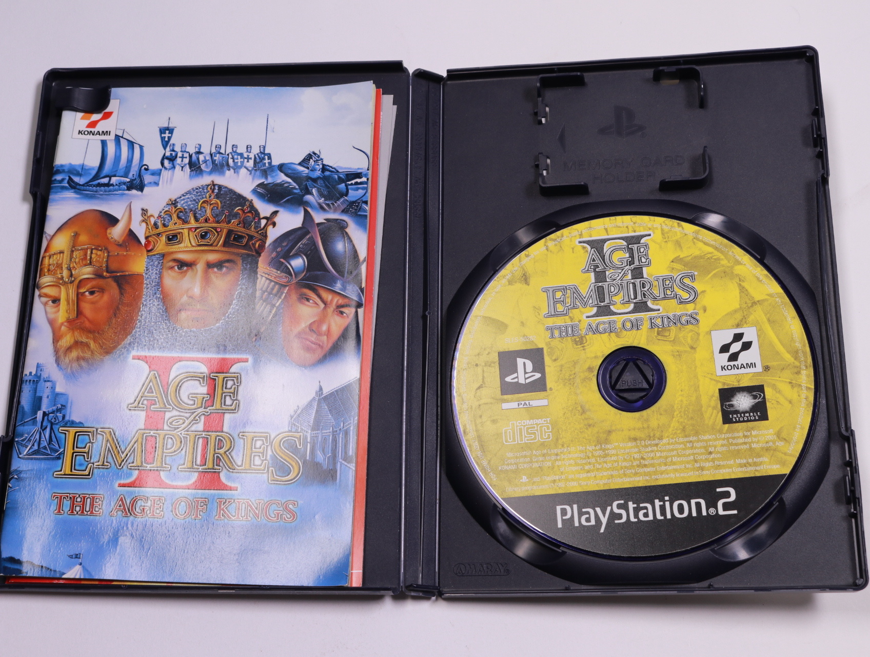 Playstation 2 - Age of Empires II: The Age of Kings - Konami - productfoto 3