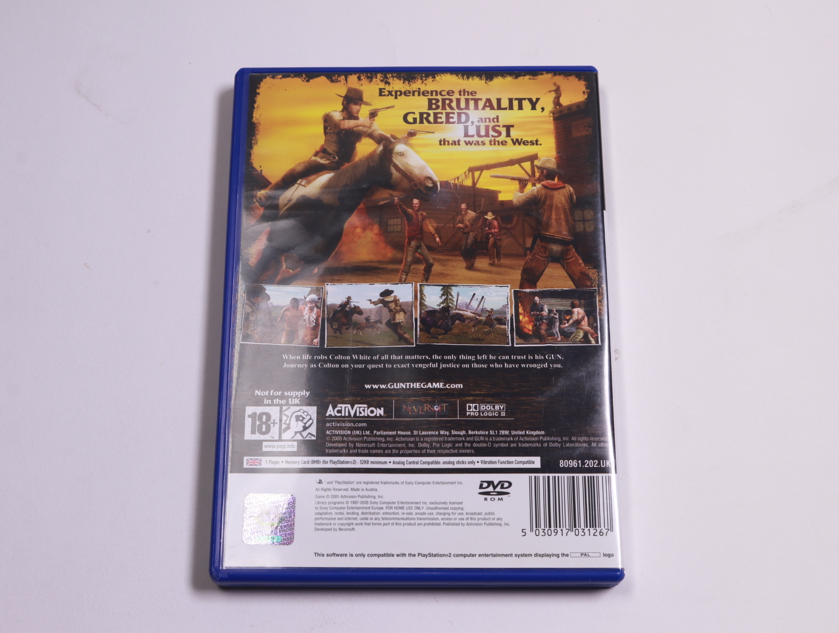 PlayStation 2 - Gun - Rebellion Developments - productfoto 2