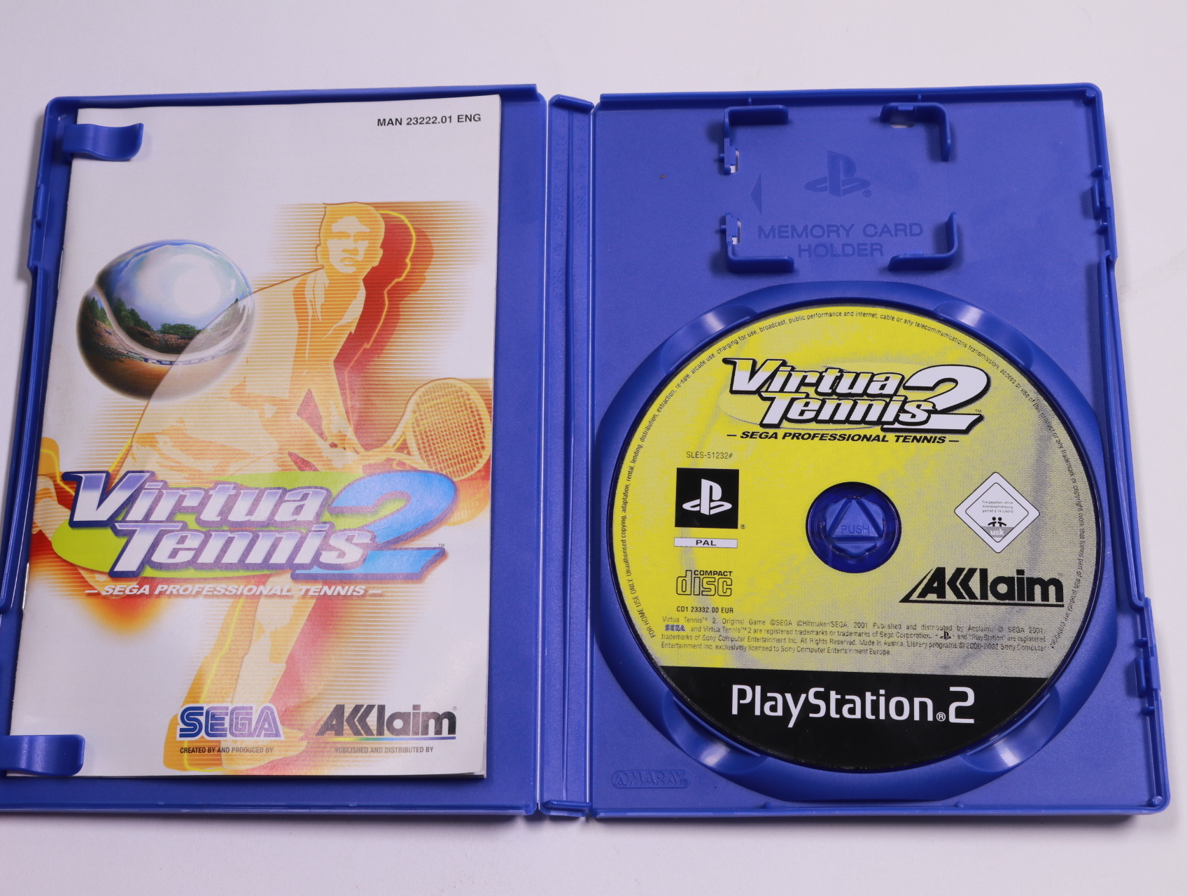 PlayStation 2 - Virtua Tennis 2 - Sega - productfoto 3
