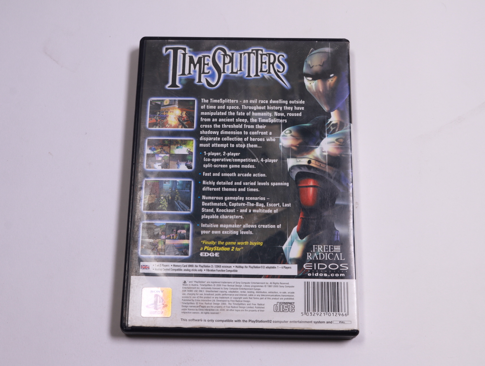 PlayStation 2 - TimeSplitters - Free Radical Design - productfoto 2