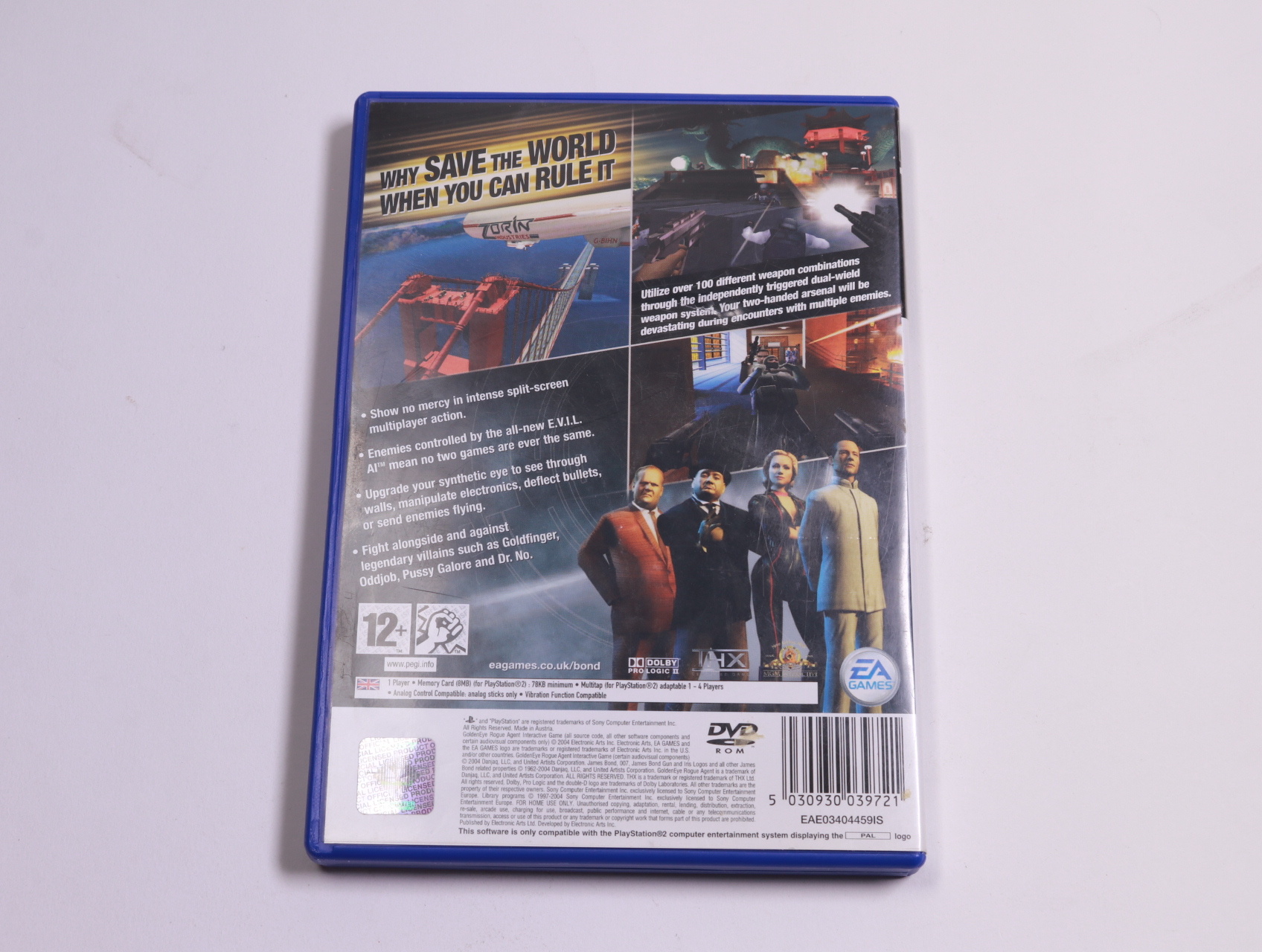 Playstation 2 - GoldenEye: Rogue Agent - EA Los Angeles - productfoto 2