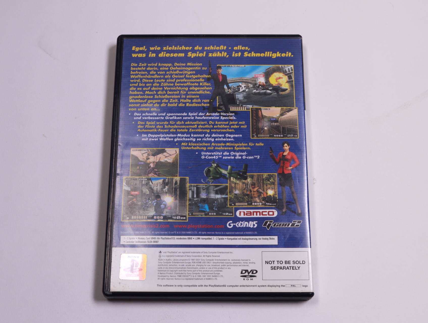 Playstation 2 - Time Crisis II - PlayStation - productfoto 2