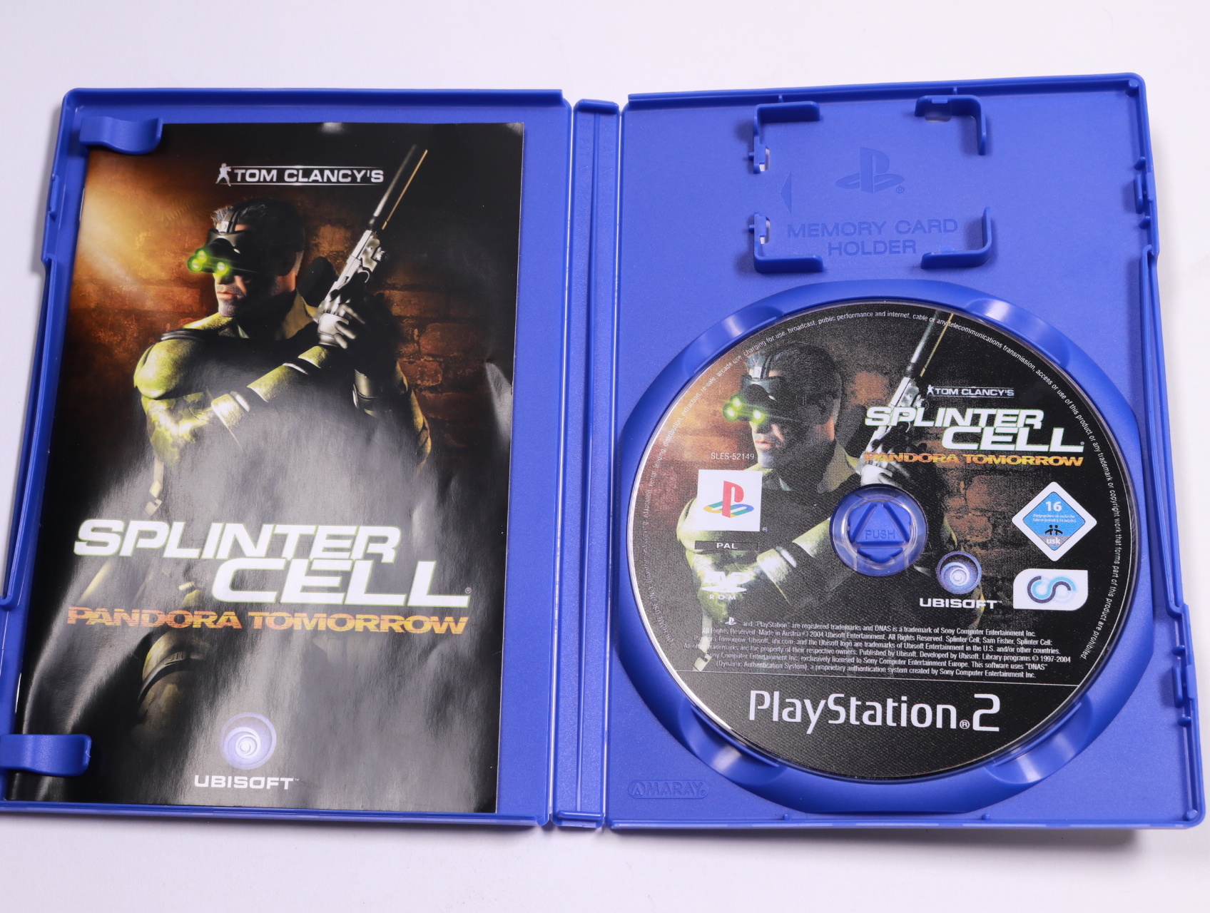 Playstation 2 - Splinter Cell Pandora Tomorrow - Ubisoft - productfoto 3