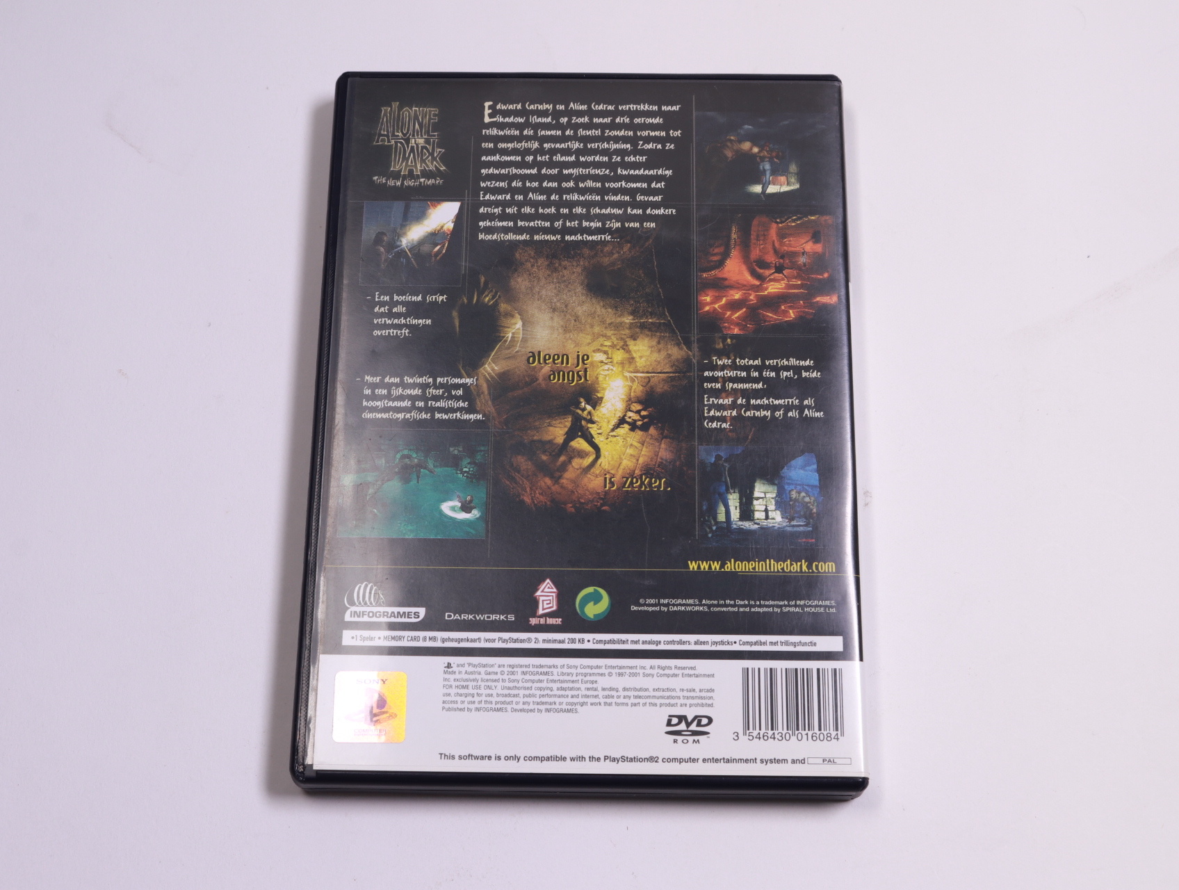 Playstation 2 - Alone in the Dark - the New Nightmare #2 - Infogrames - Nieuw - productfoto 2