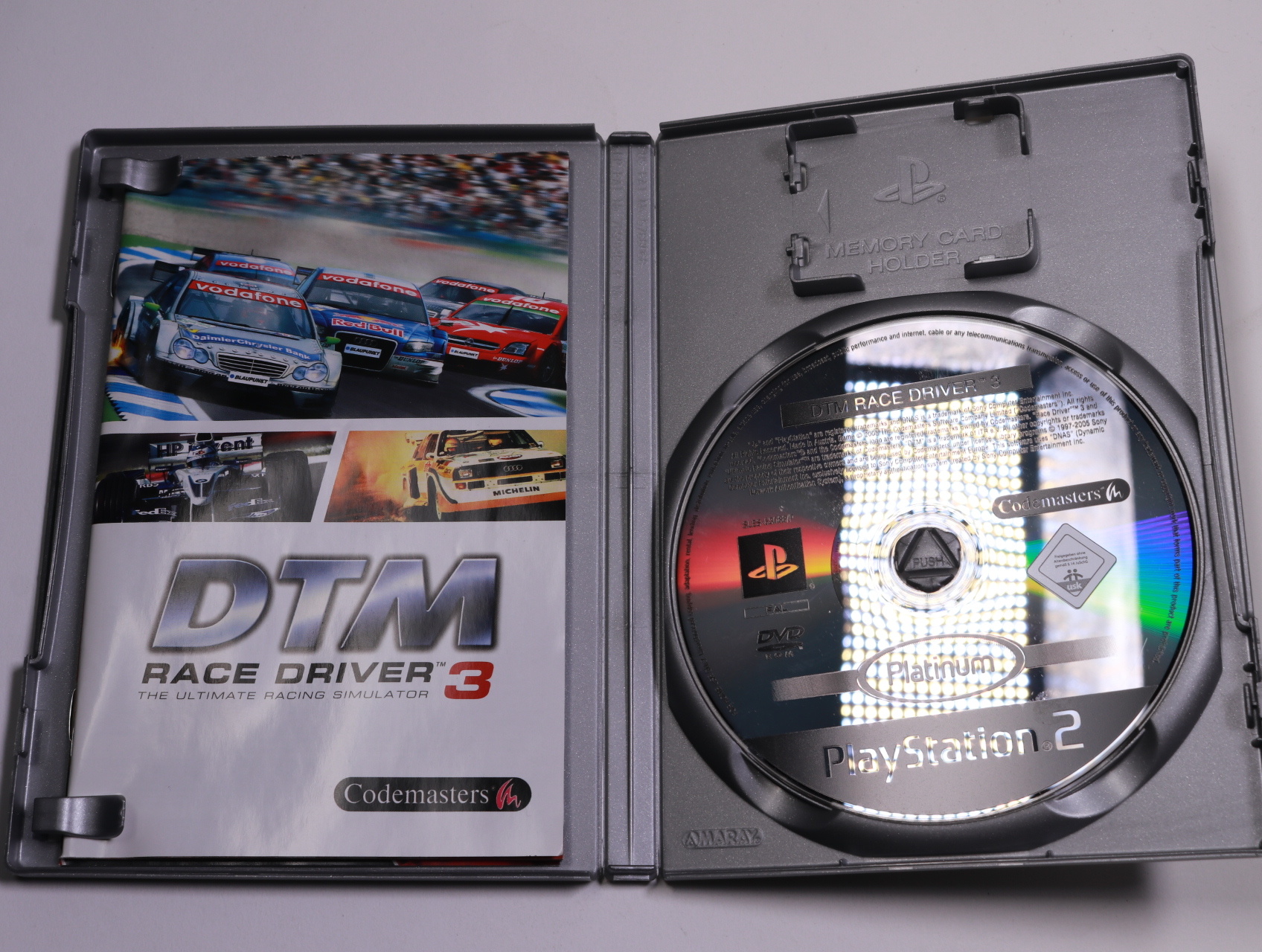 Playstation 2 - DTM Race Driver 3 [Platinum] - Codemasters - productfoto 3