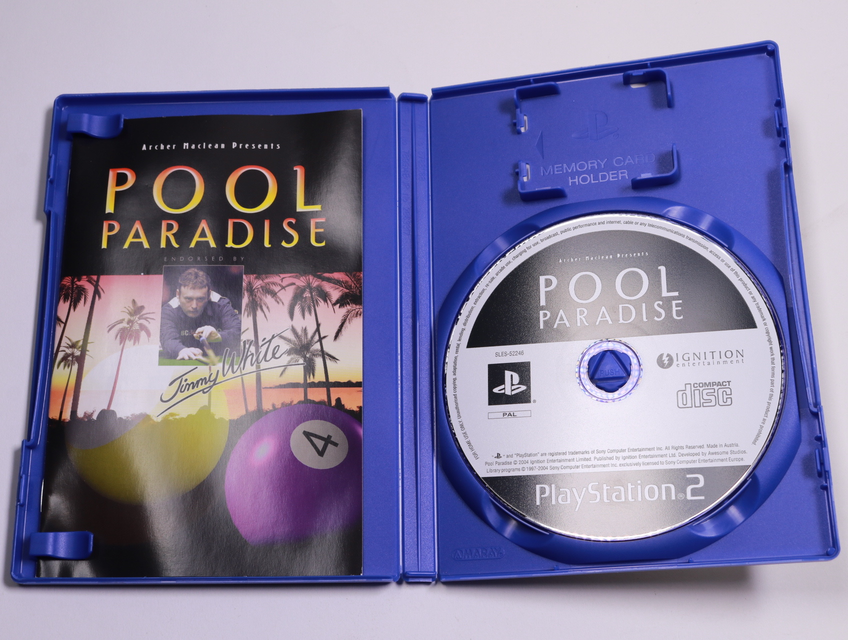 Playstation 2 - Pool Paradise - Awesome Developments - productfoto 3