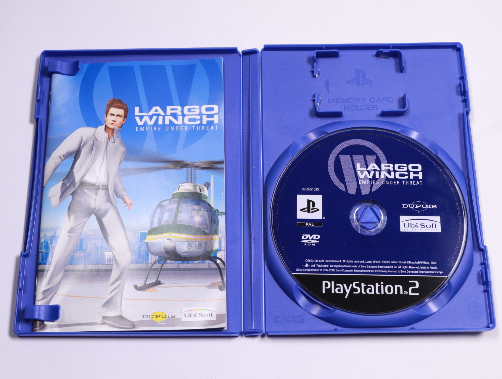 Playstation 2 - Largo Winch: Empire Under Threat - Ubisoft - productfoto 3