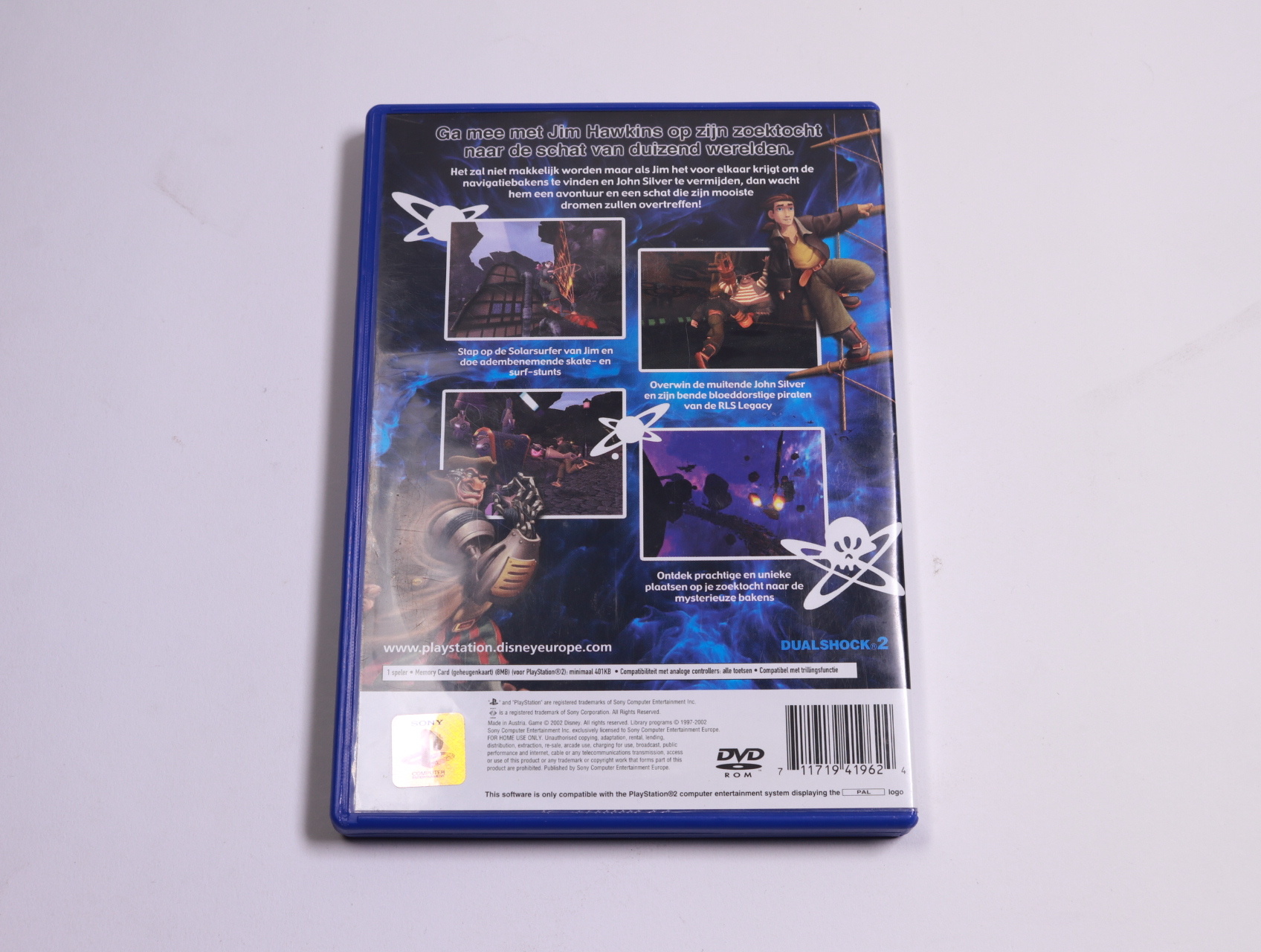 Playstation 2 - Disney's Treasure Planet - Bizarre Creations - productfoto 2