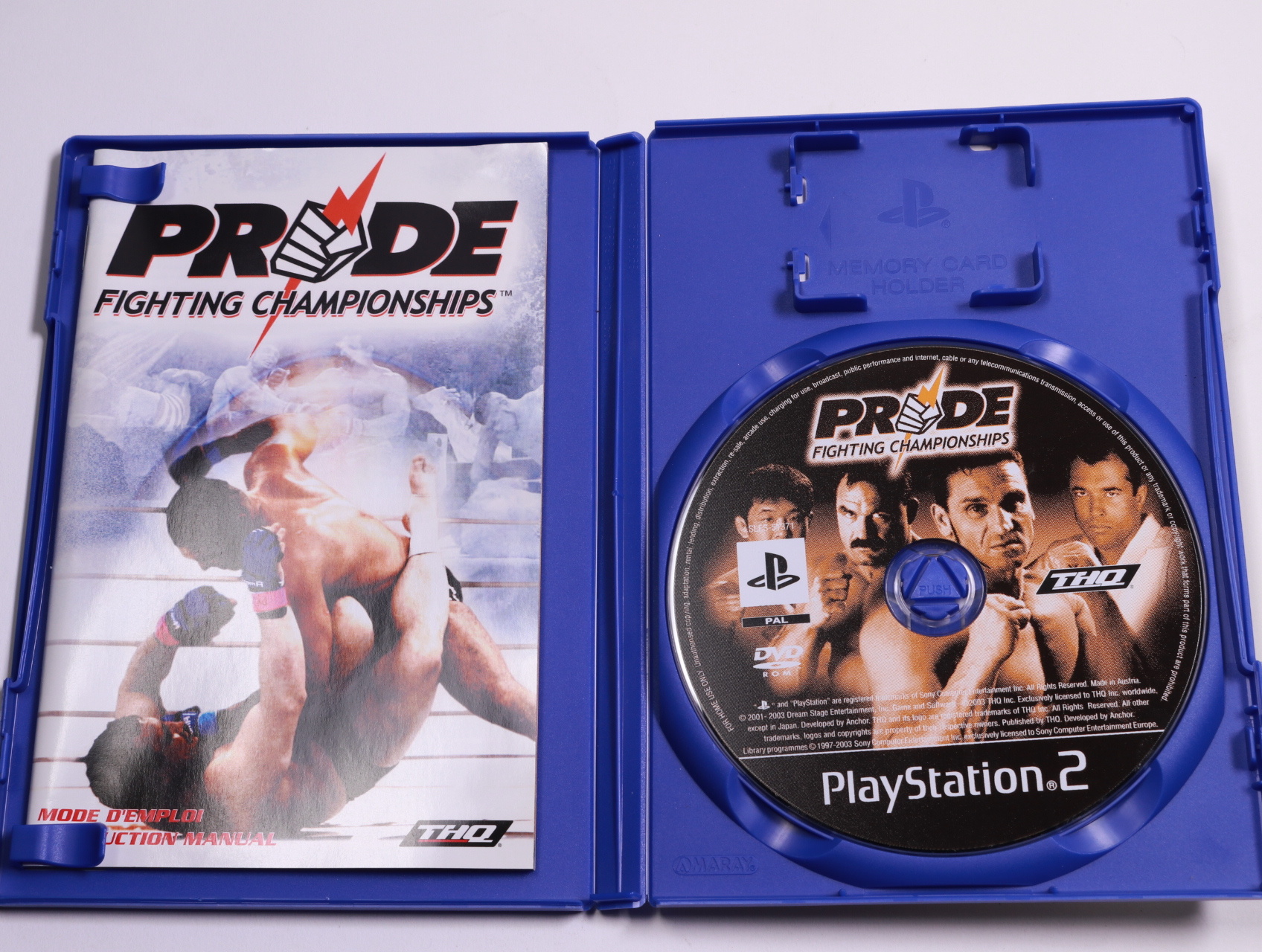 Playstation 2 - Pride FC: Fighting Championships - Anchor Inc. - productfoto 3