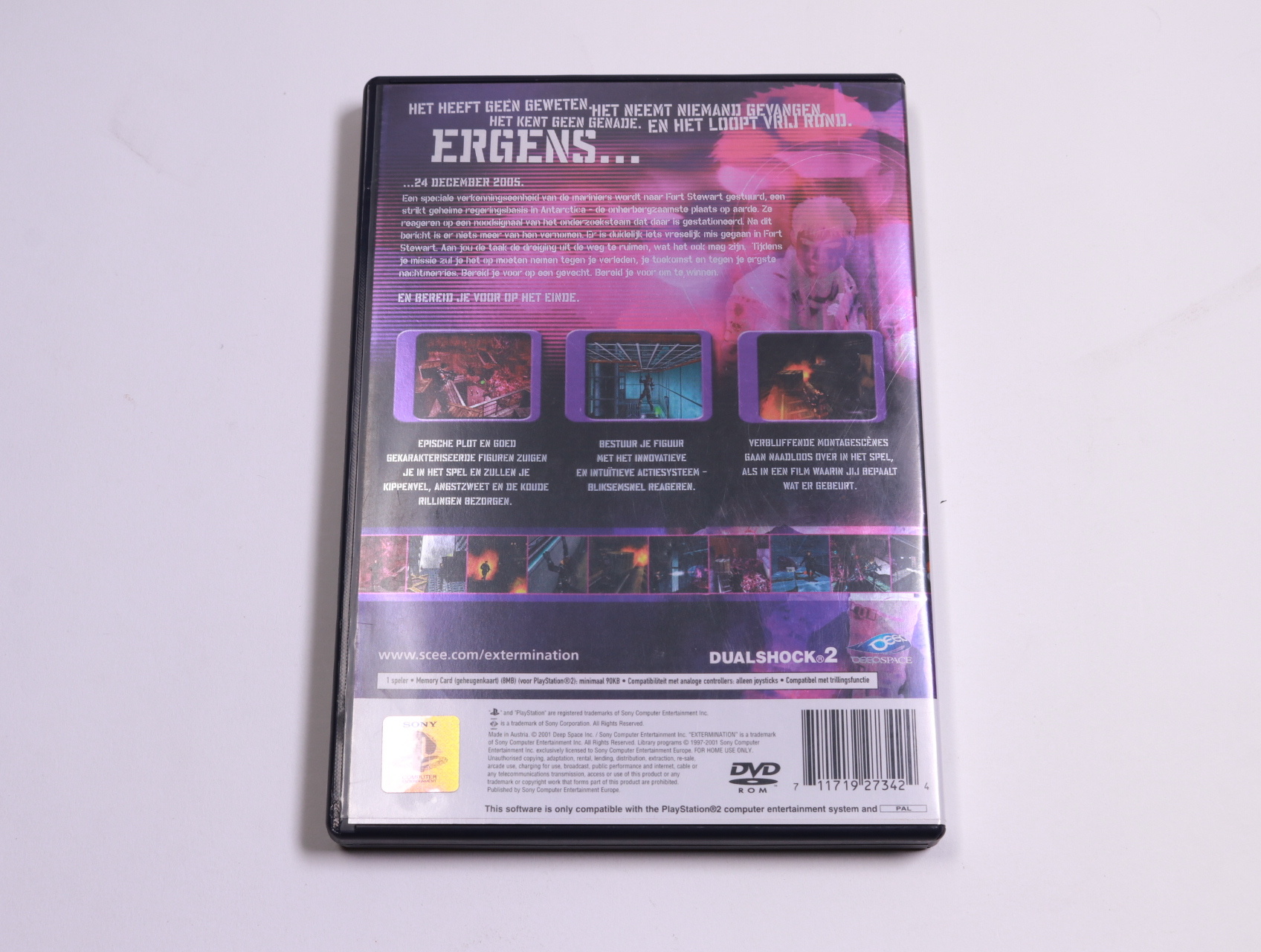 Playstation 2 - Extermination - Deep Space - productfoto 2