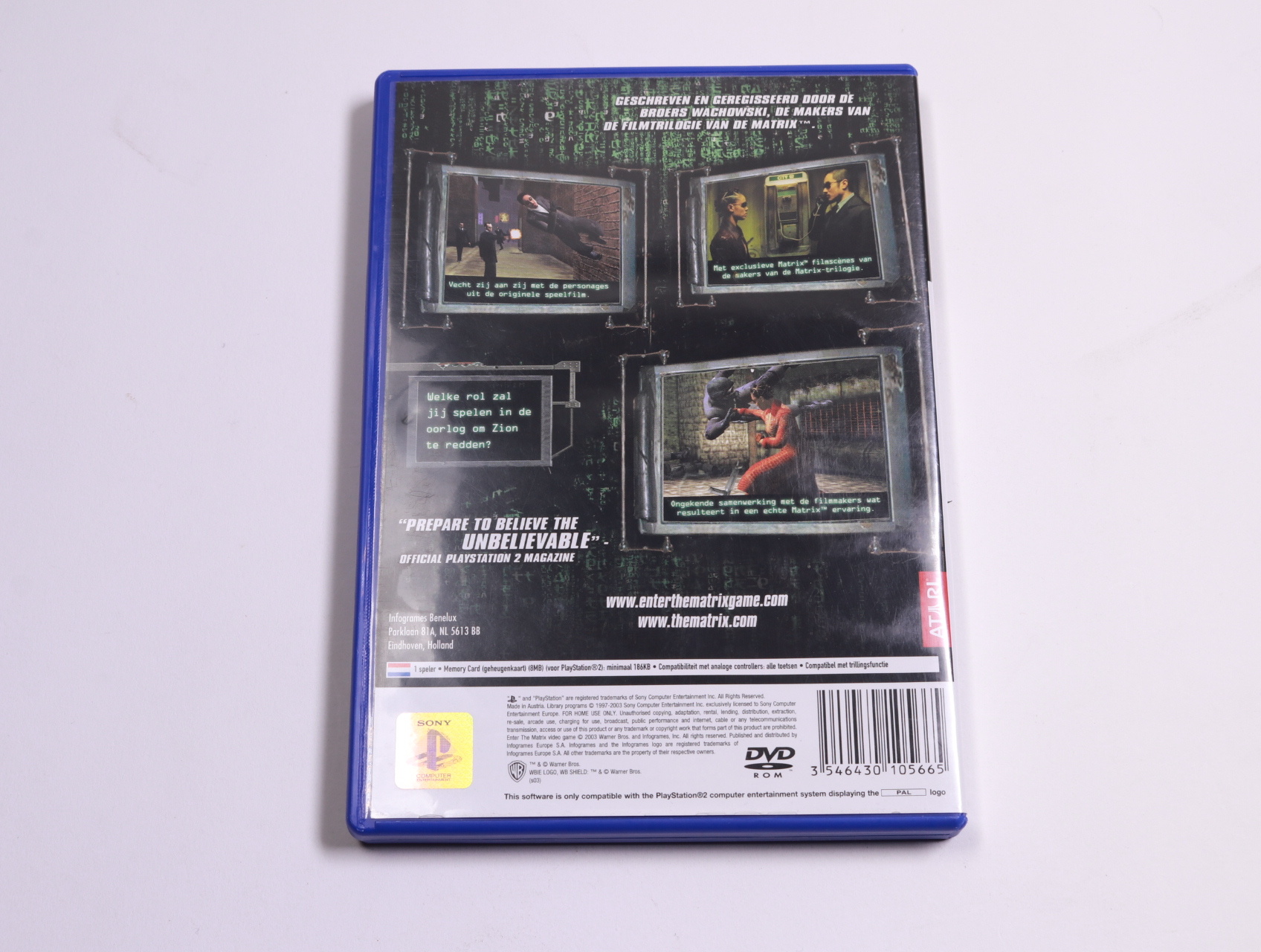 PlayStation 2 - Enter The Matrix - Shiny Entertainment - productfoto 2