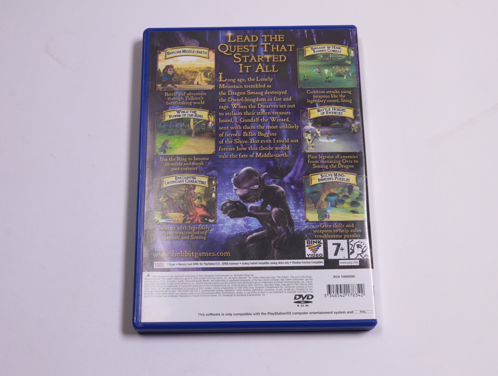 Playstation 2 - The Hobbit - PlayStation - productfoto 2