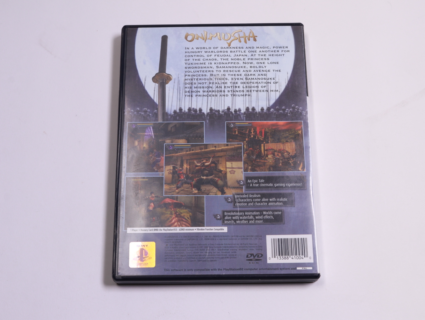 Playstation 2 - Onimusha: Warlords - productfoto 2