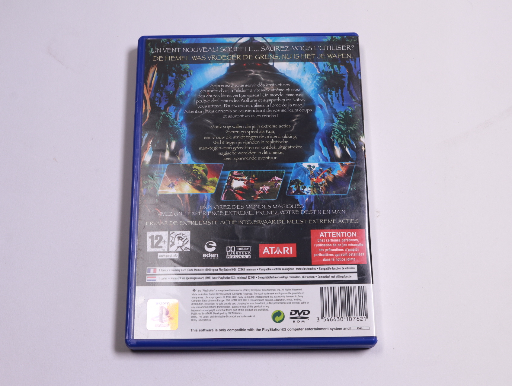 PlayStation 2 - Kya Dark Lineage - Atari Europe - productfoto 2