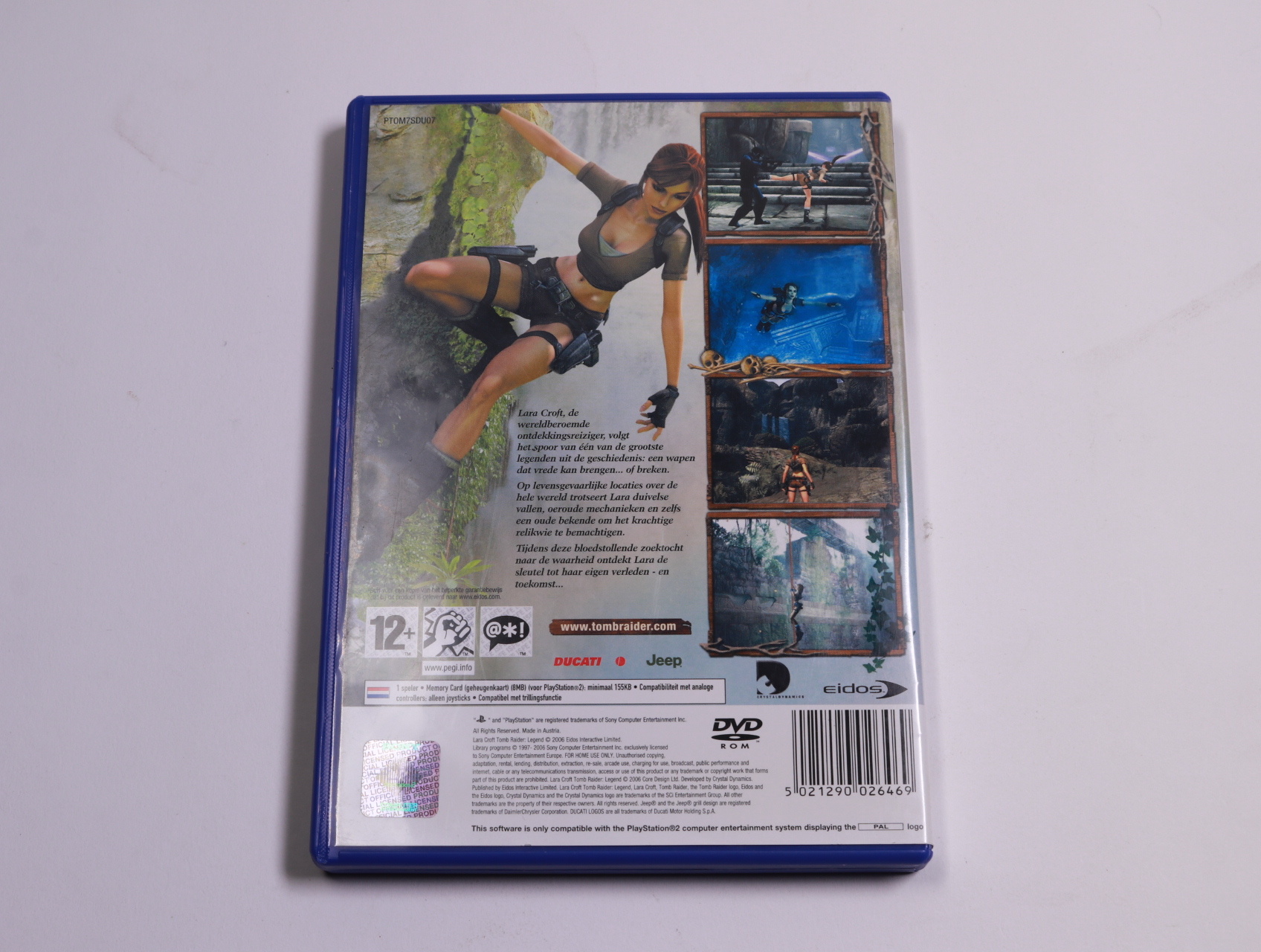 PlayStation 2 - Lara Croft Tomb Raider: Legend - Crystal Dynamics - productfoto 2