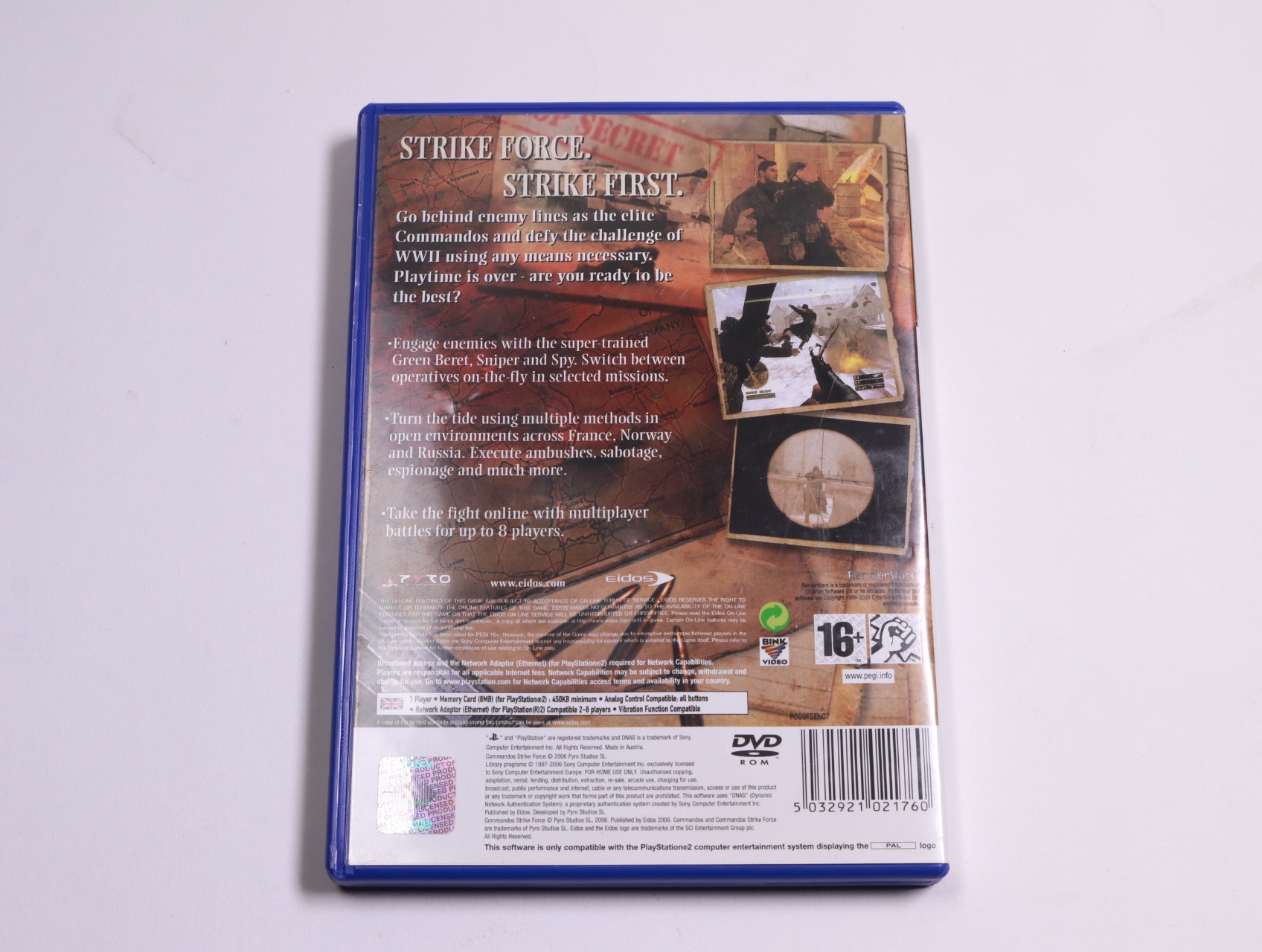 Playstation 2 - Commandos Strike Force - productfoto 2