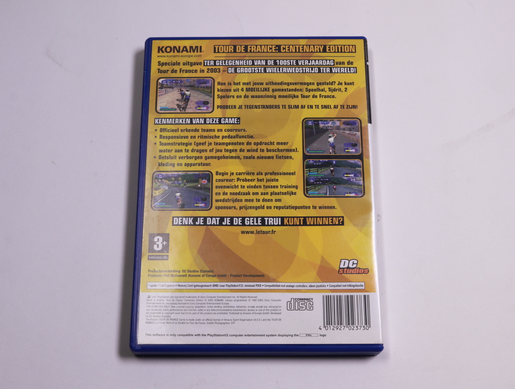 PlayStation 2 - Tour de France: Centenary Edition - Konami - productfoto 3